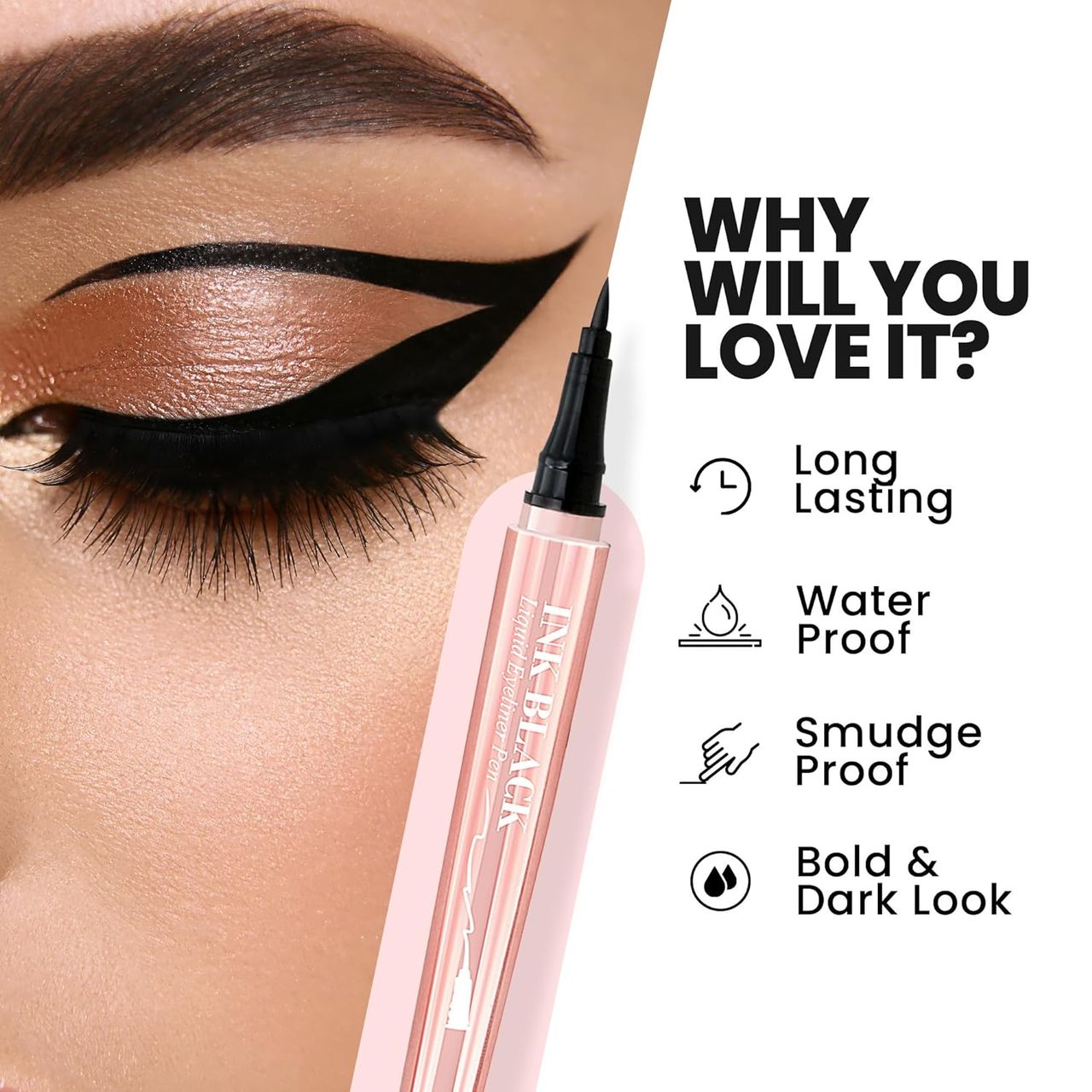 MARS Cosmetics Ink Eyeliner (Black)