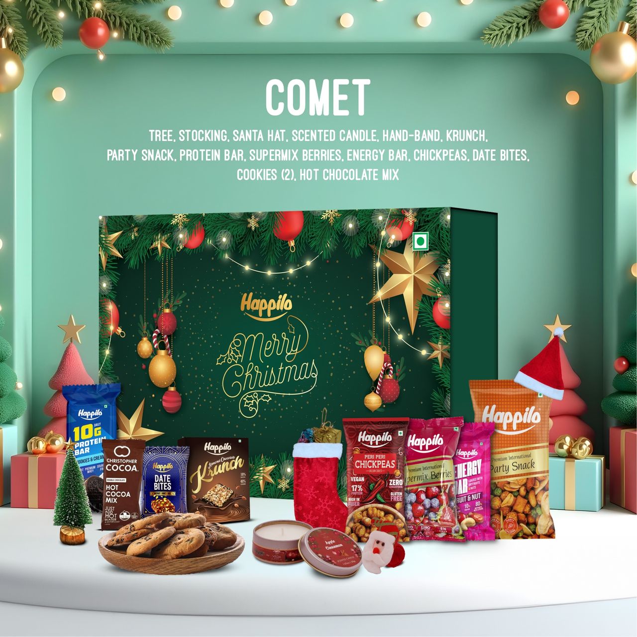 Happilo New Year Gift Box Comet