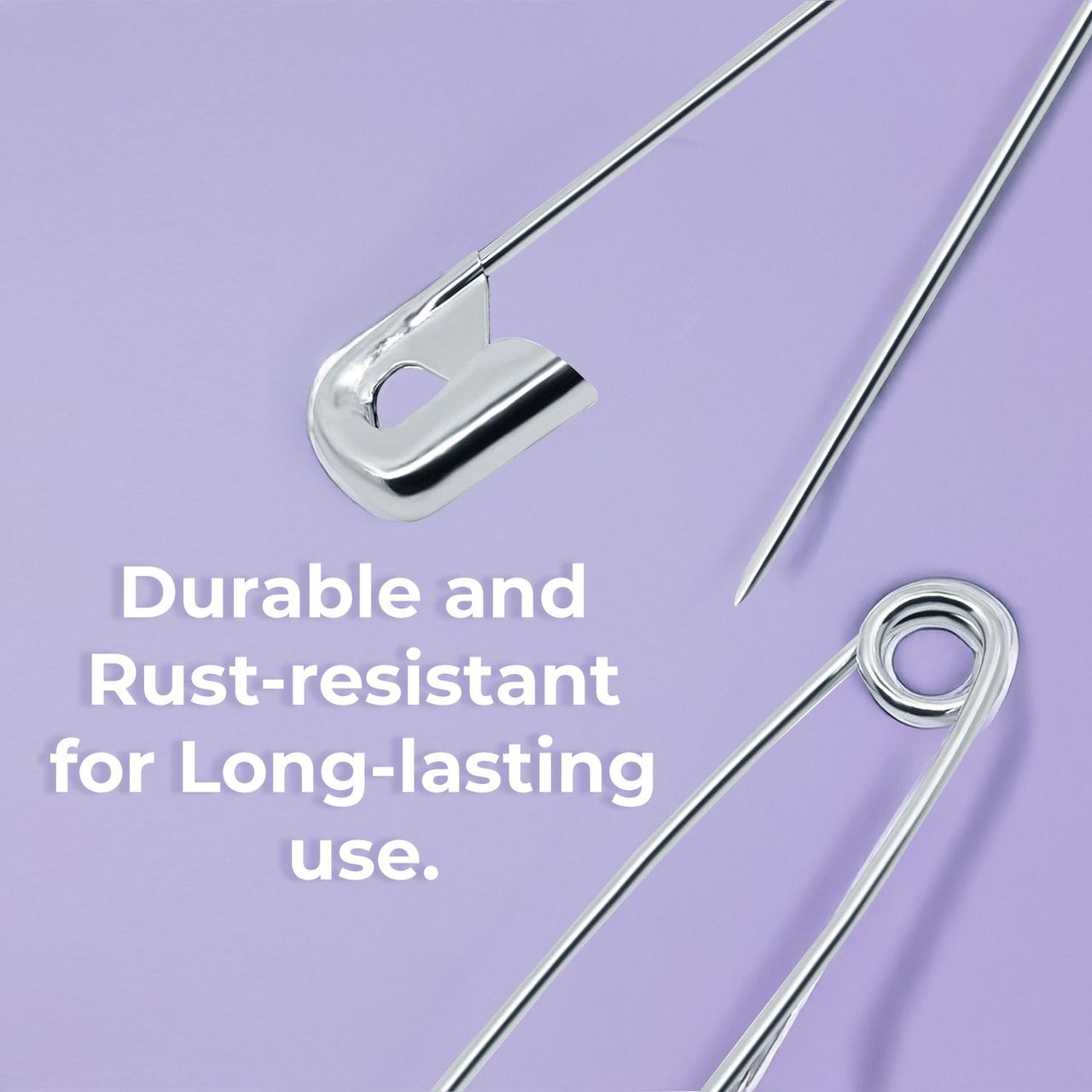 GUBB Safety Pin - Size 2 | Pack Of 24