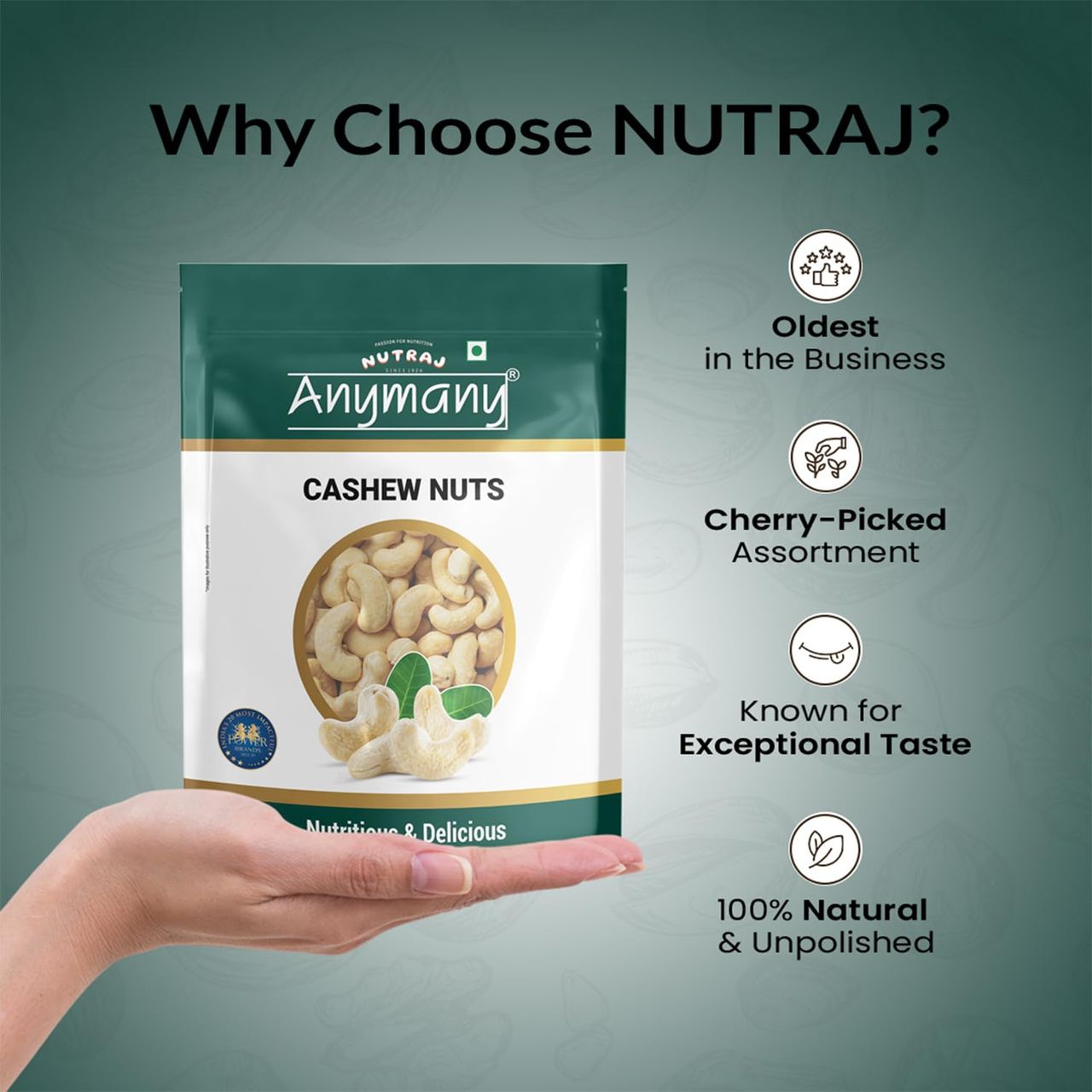 Nutraj Anymany Cashew/Kaju