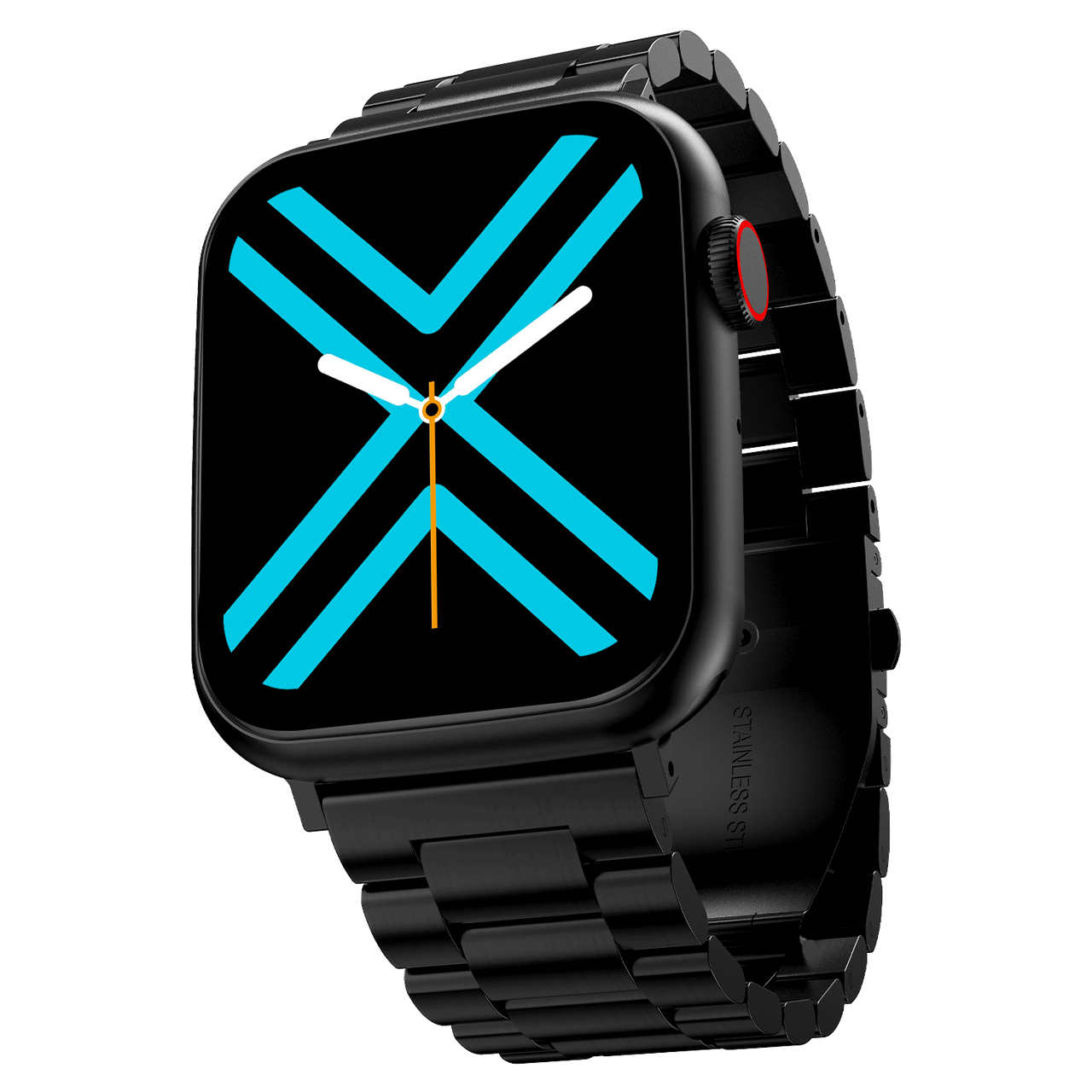 Fire-Boltt Lumos Smartwatch | 1.91" Display | BT Calling - Steel Black