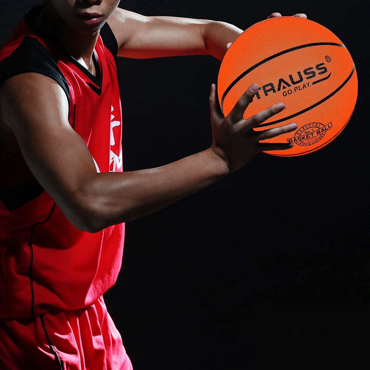 Strauss Official Basketball, Size 7 (Orange)