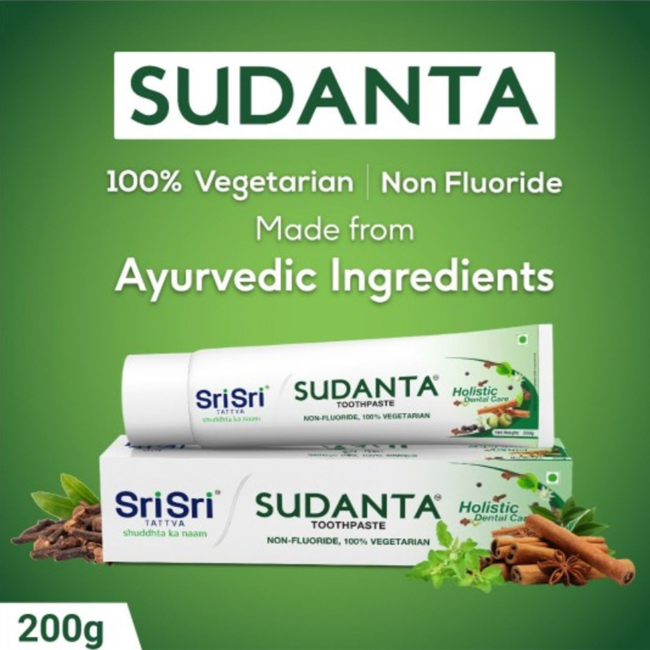 Sri Sri Tattva Sudanta paste Tooth Paste 200g