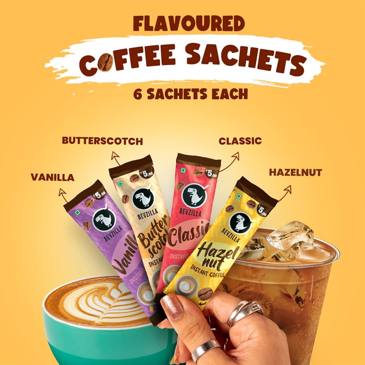 Bevzilla Assorted Instant Coffee Powder