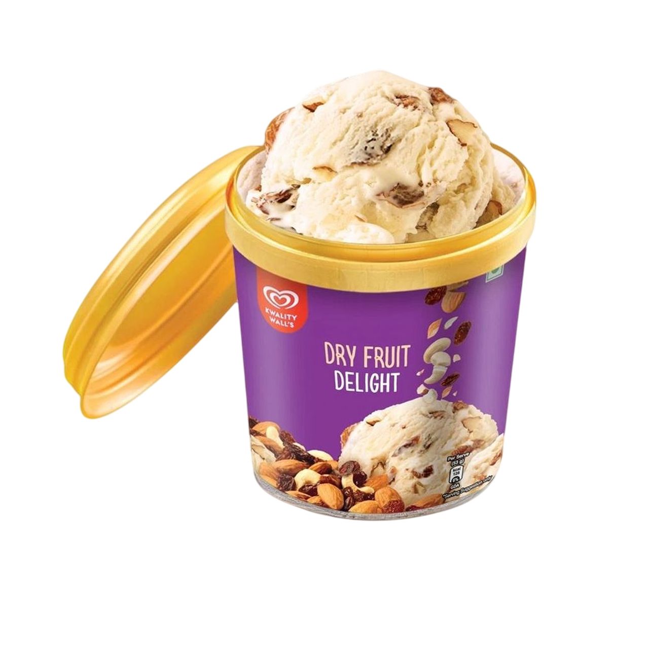 Kwality Wall's Dry Fruit Delight Cup 100 ml Combo
