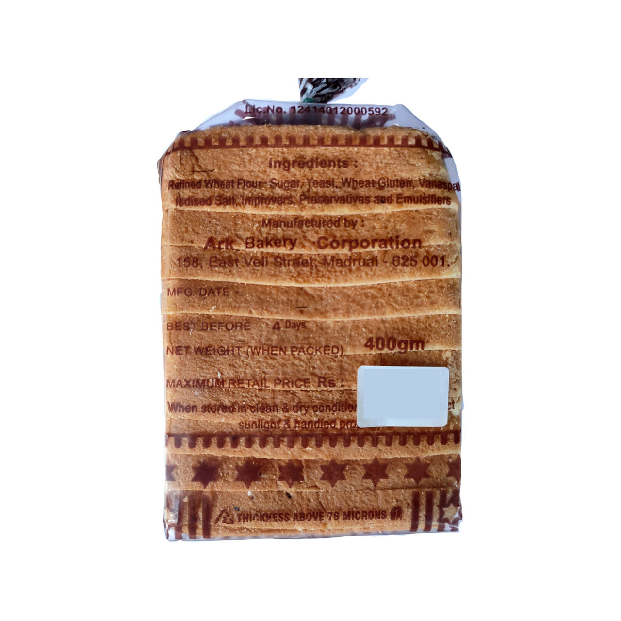 Golden Brown Sandwich Bread