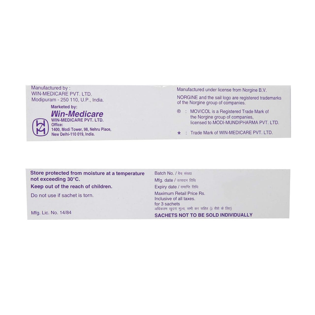 Movicol Paediatric Powder for Oral Solution