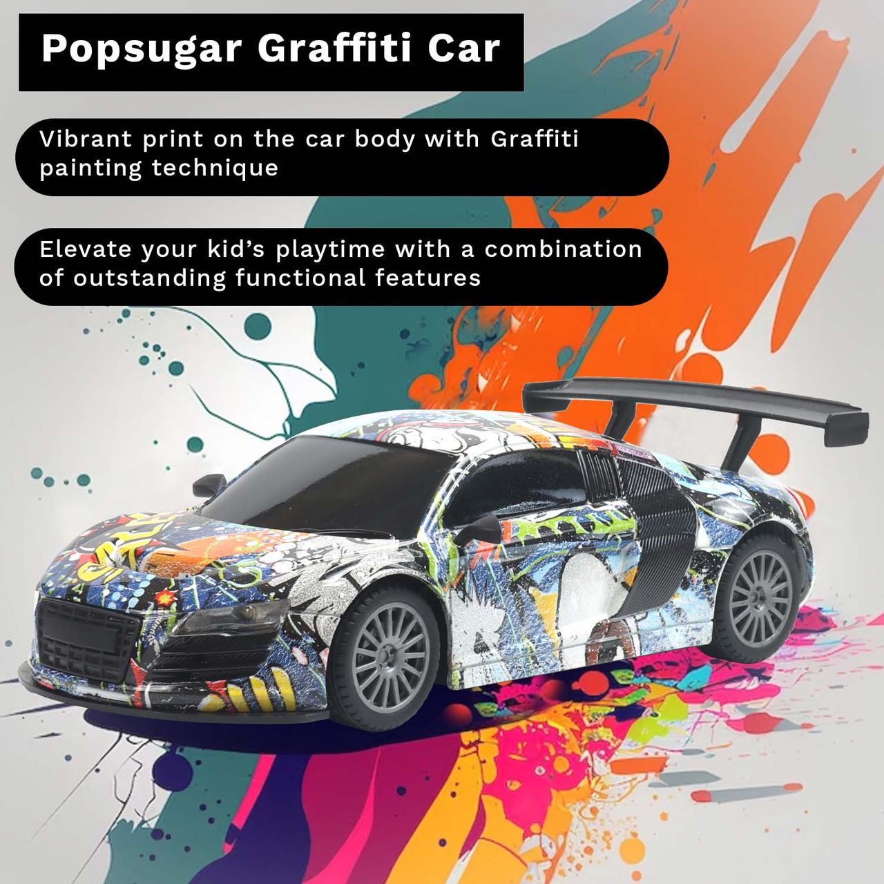 Frendo 1:24 Hi Speed Remote Control Car - Aud Grafitti