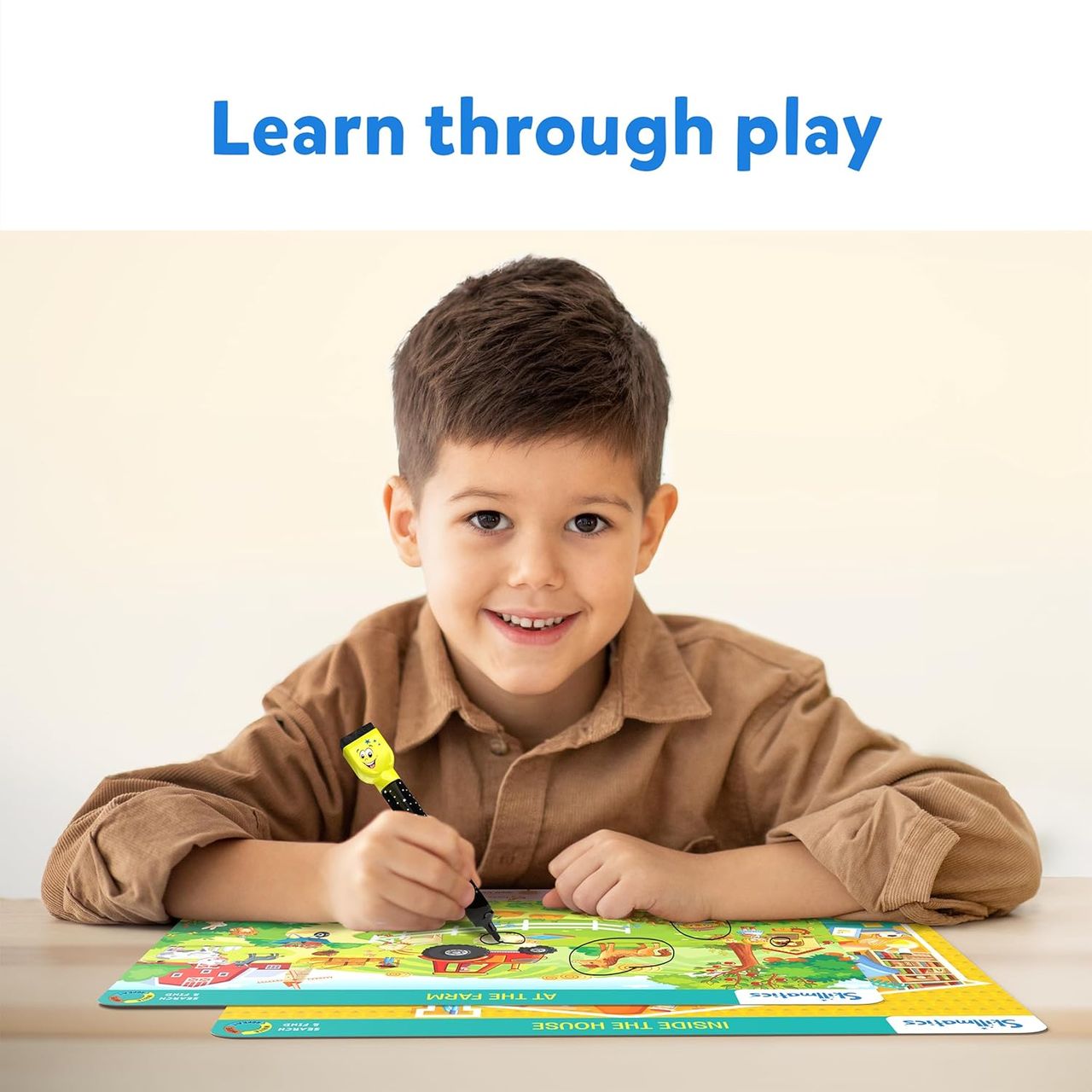 Skillmatics Search & Find Reusable Activity Mats Learning Game (3 - 6 Years)