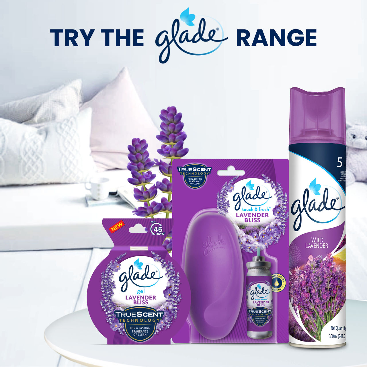 Glade Lavender Touch & Fresh Refill