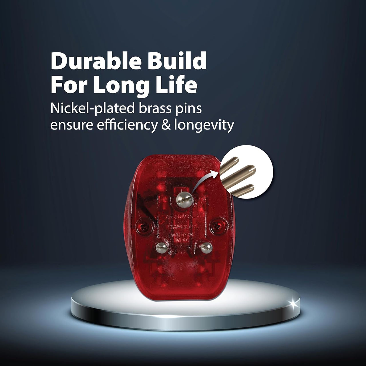 Havells 3 Pin Universal Adaptor