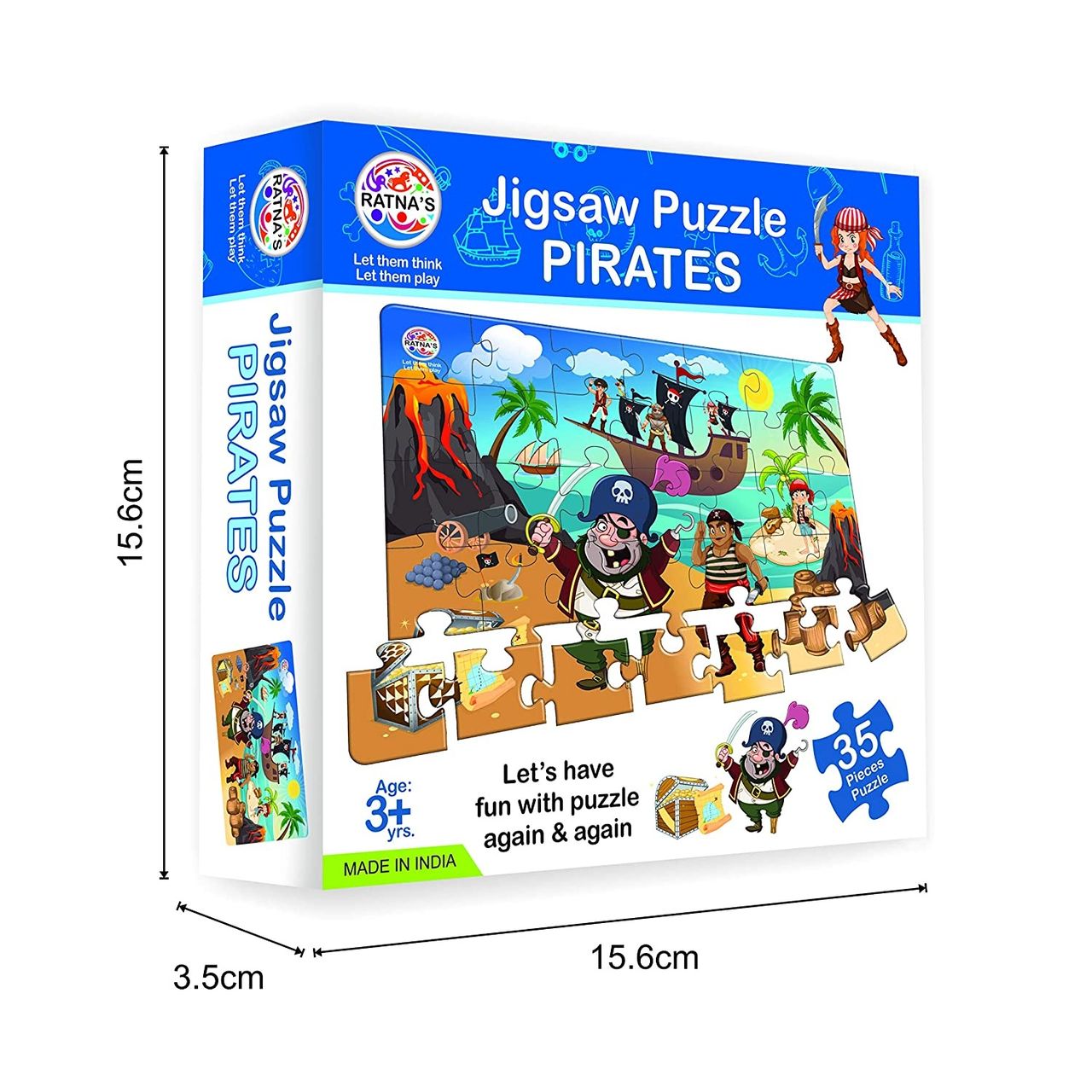 Ratna's Little Jigsaw Puzzle Pirates | Assorted