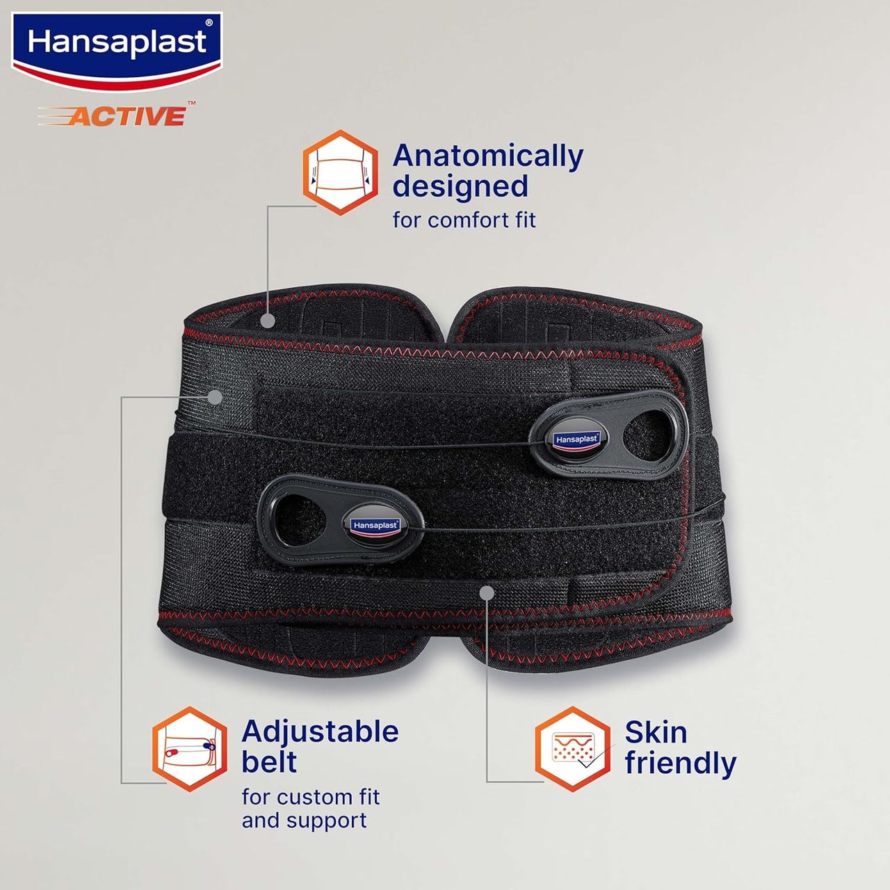 Hansaplast Active Lace Pull Ls Support Osfm