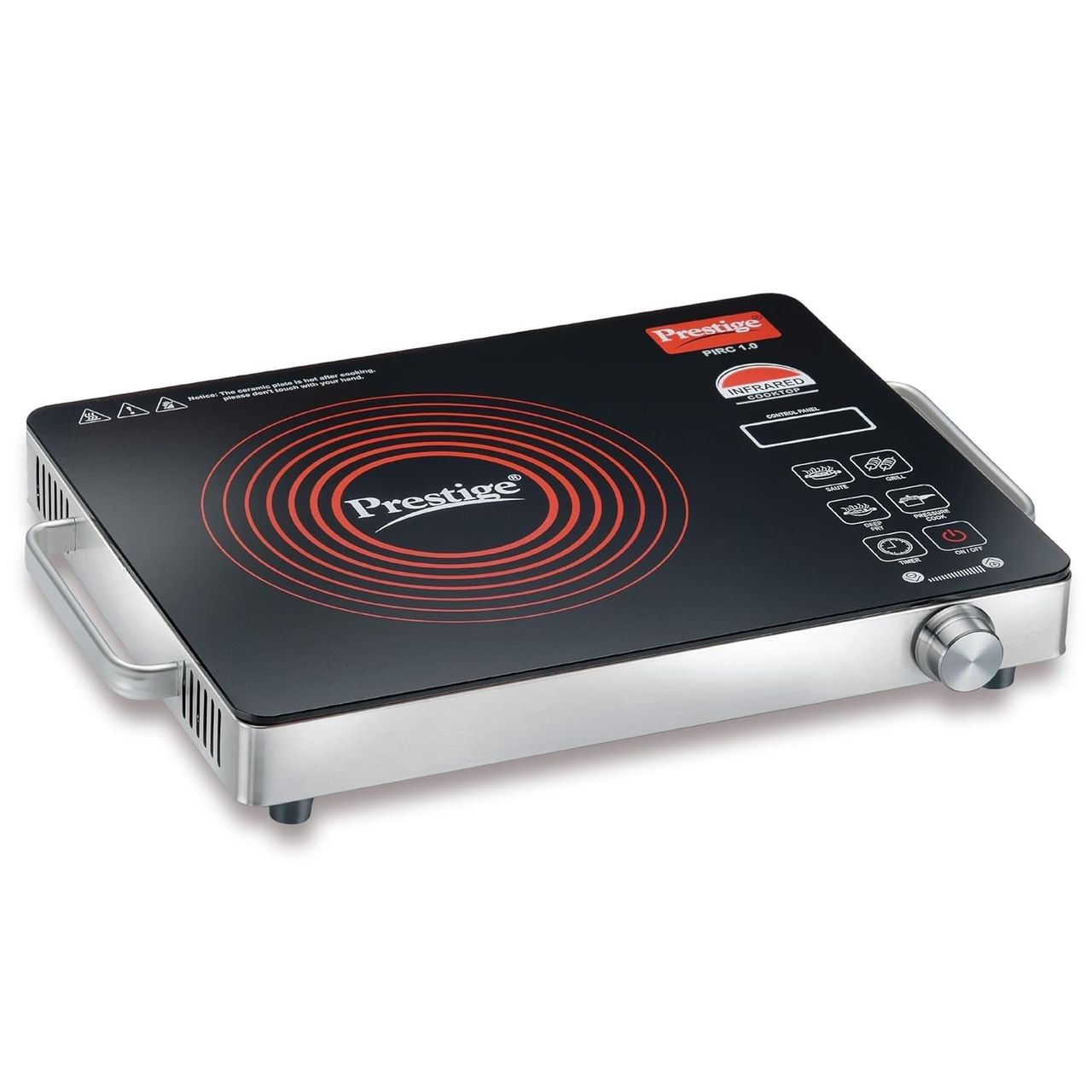 Prestige Pirc 1.0 2200 Watts Infrared Cooktop|Adjustable Temperature Controll