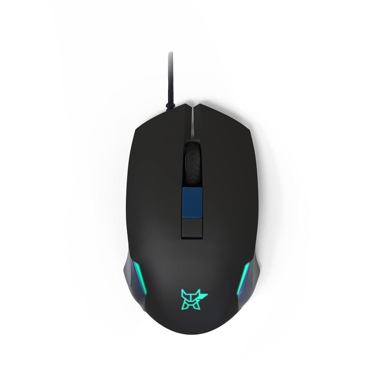 Arctic Fox Wired Usb Gaming Mouse With Breathing Lights And Dpi Upto 3600(Blue)