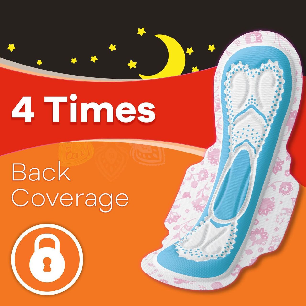 Whisper Choice Ultra Overnight XXL Sanitary Pads