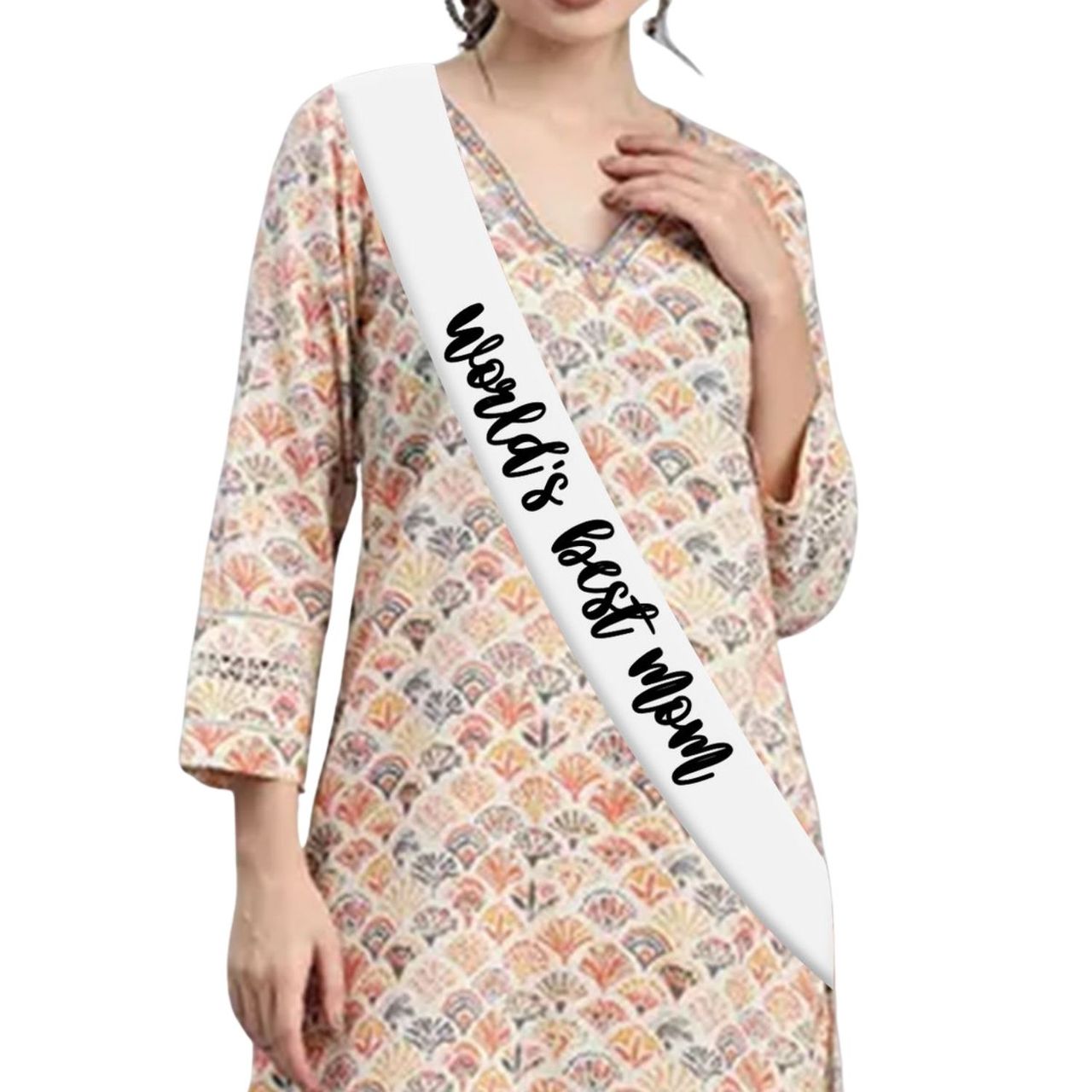 Happy Mail Sash For Best Mom