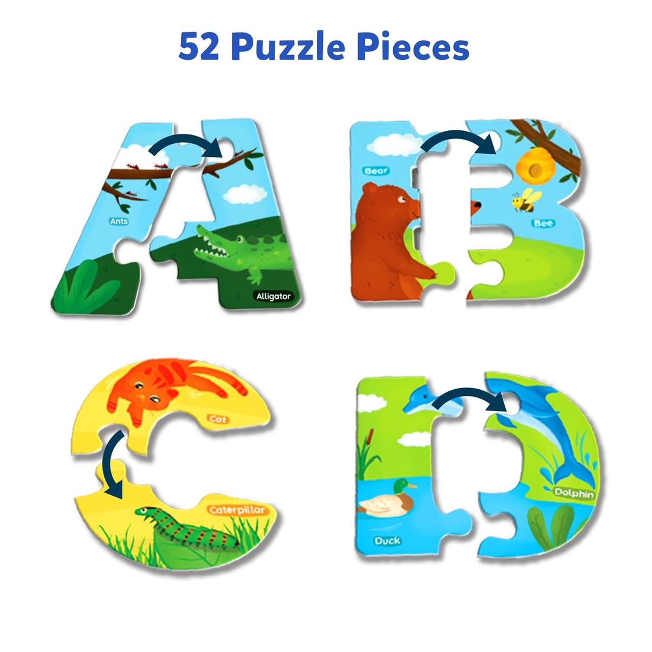 Skillmatic Animal Alphabet Learning Game