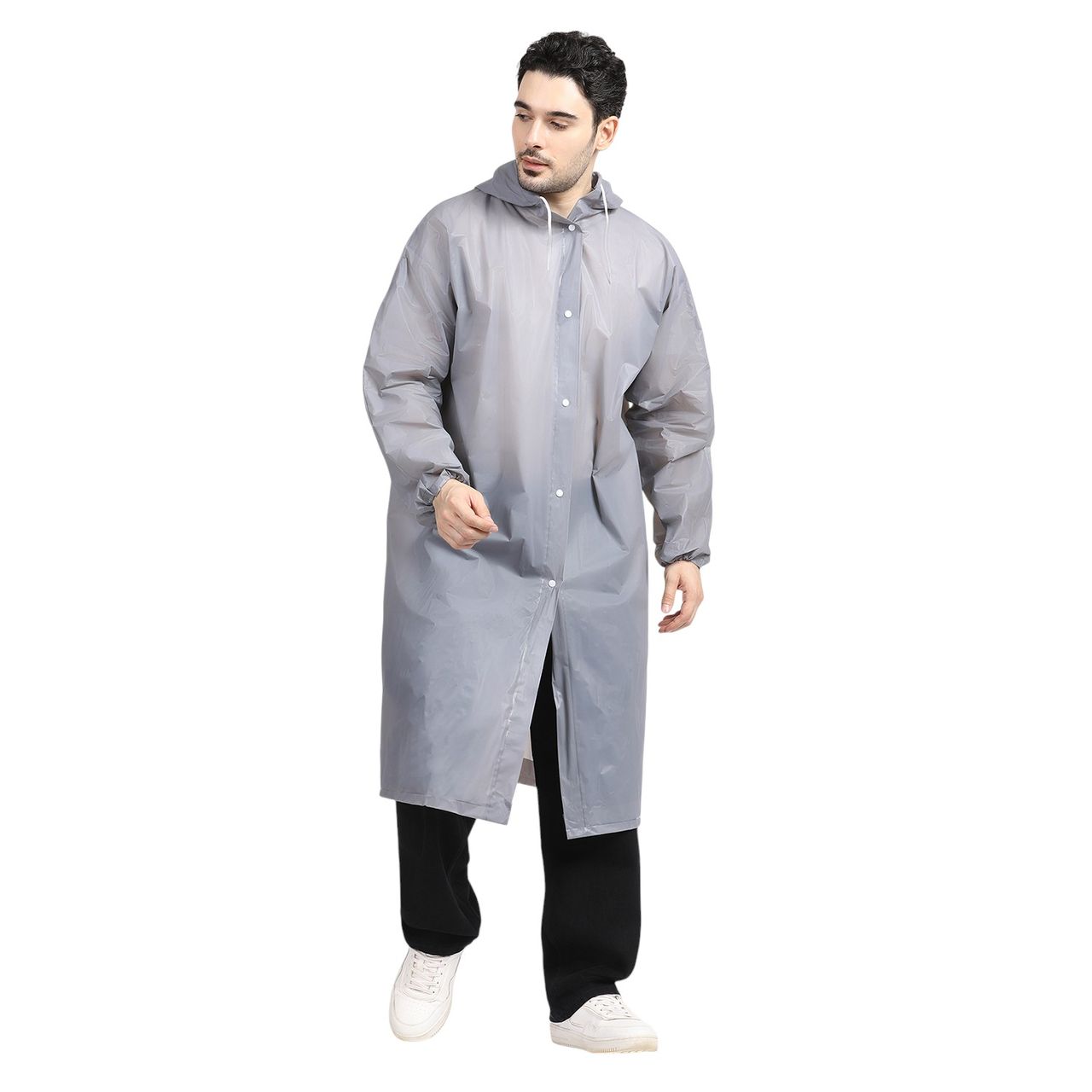 Citizen EVA Raincoat Poncho - Grey-CP04