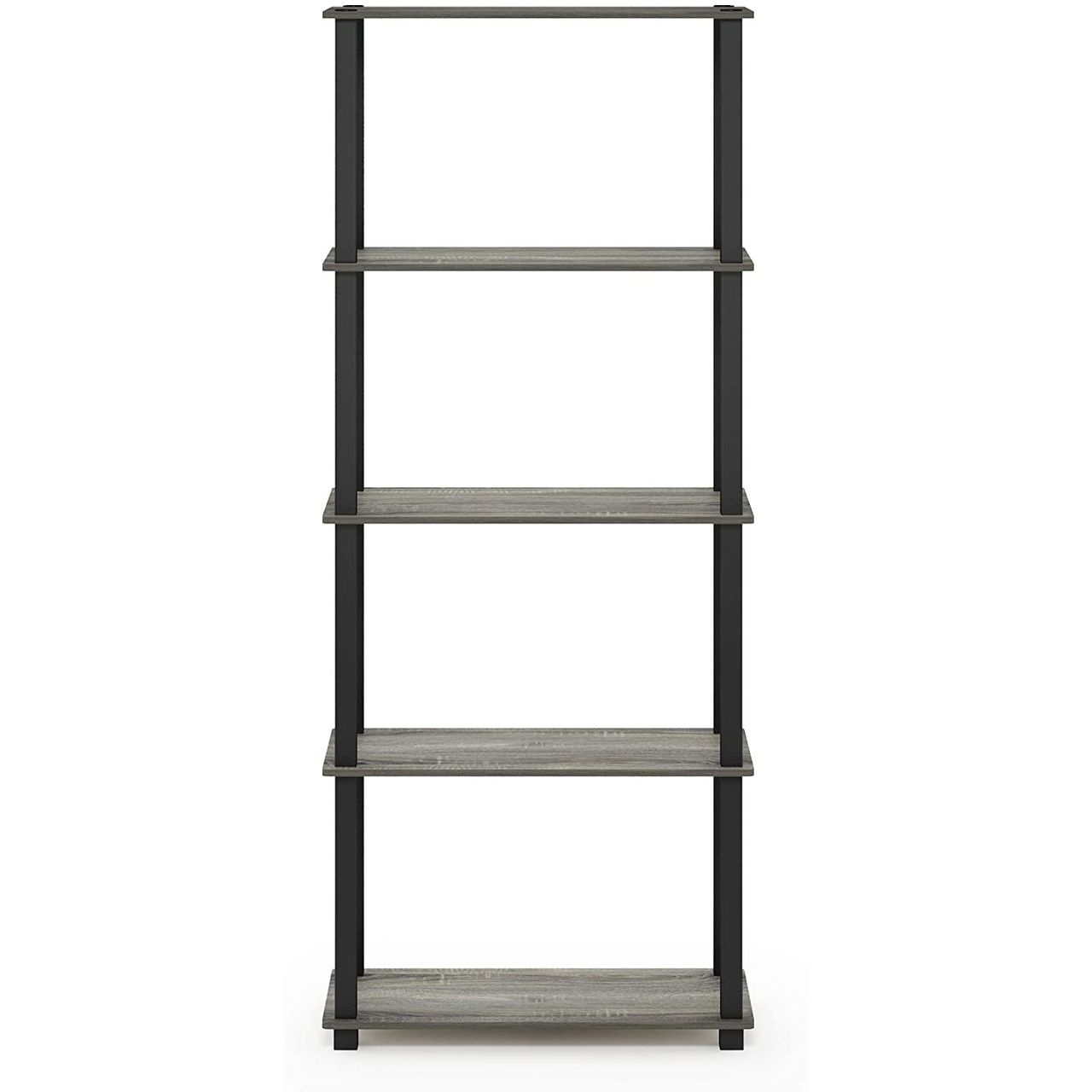 Arlavya Standing 5 tier Engineered Wood Utility Storage Shelf & Display Organizer for Home