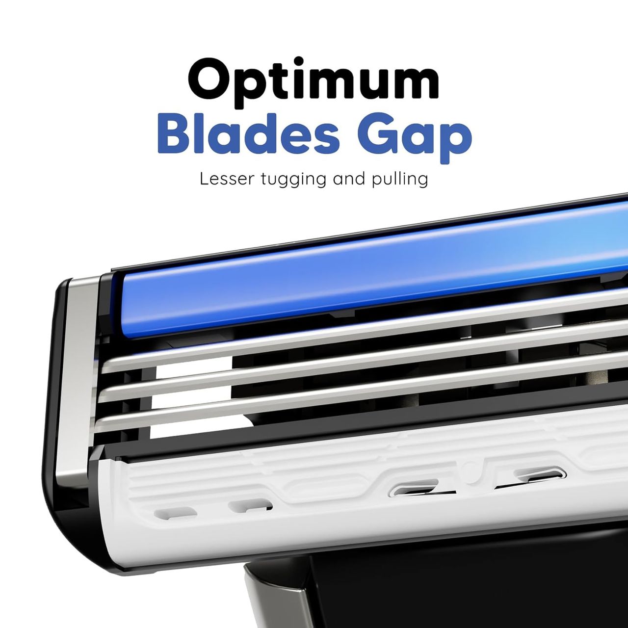 Letsshave Pro 3 Cartridges With Hollow Guard Bar For Men