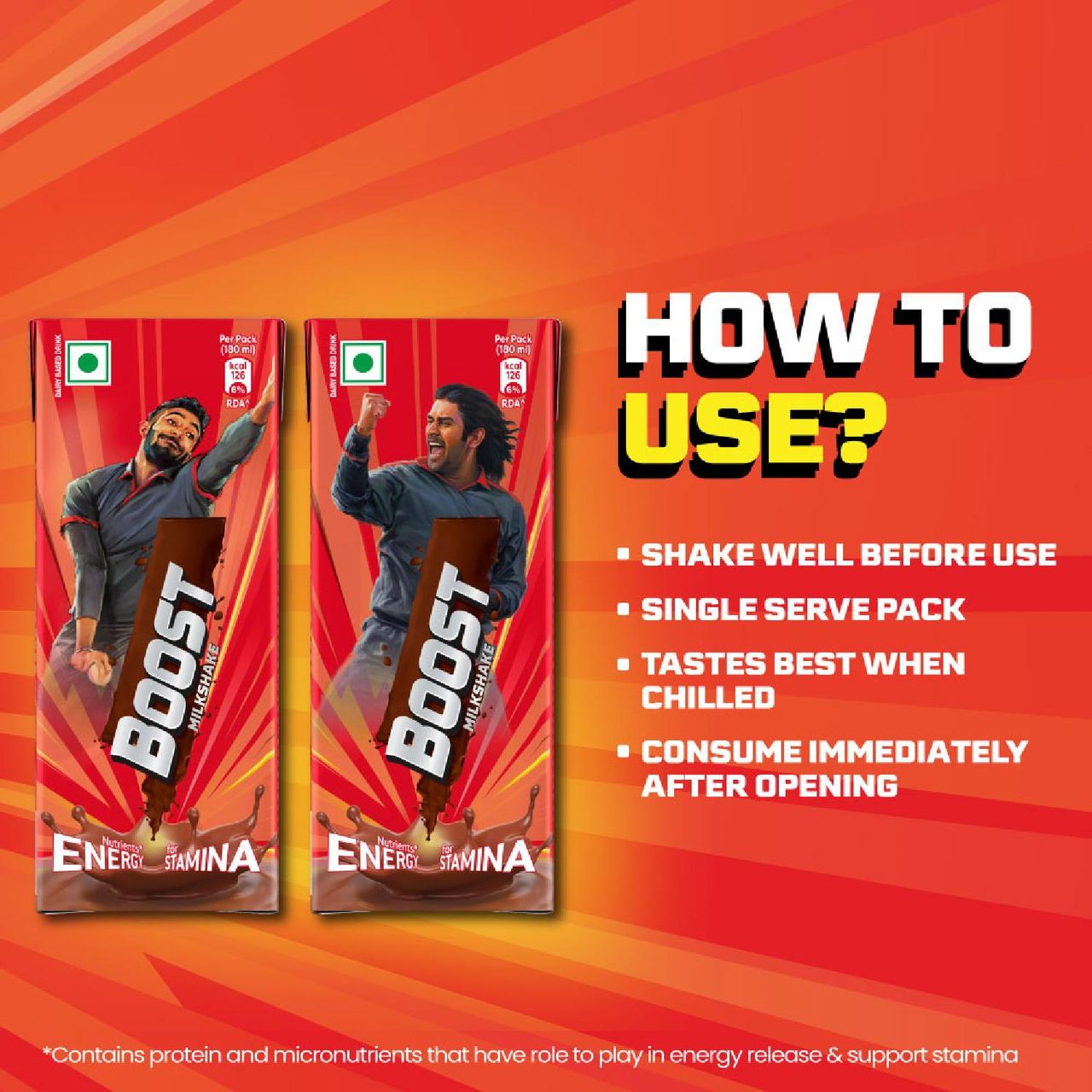 Boost Chocolate Milkshake 180 ml X 3 Combo