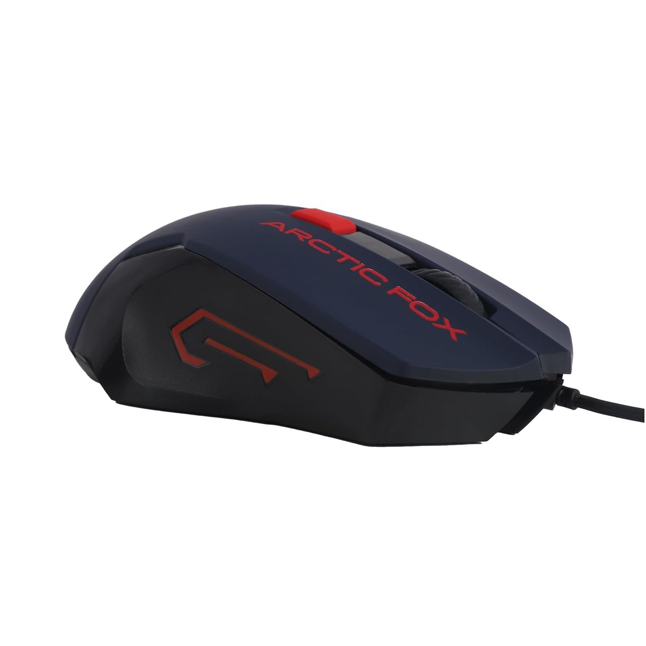 Arctic Fox Wired Usb Gaming Mouse With Breathing Lights And Dpi Upto 3600 (Deep Navy Blue)