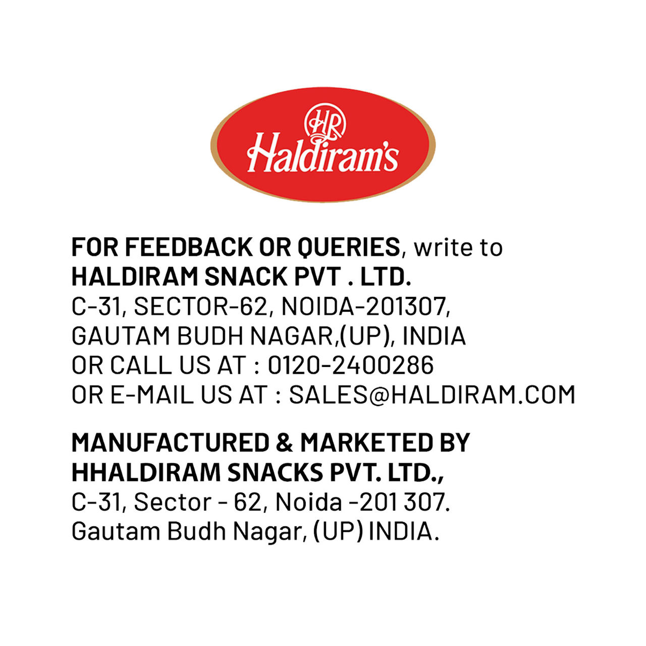 Haldiram's Snacks - Dal Biji