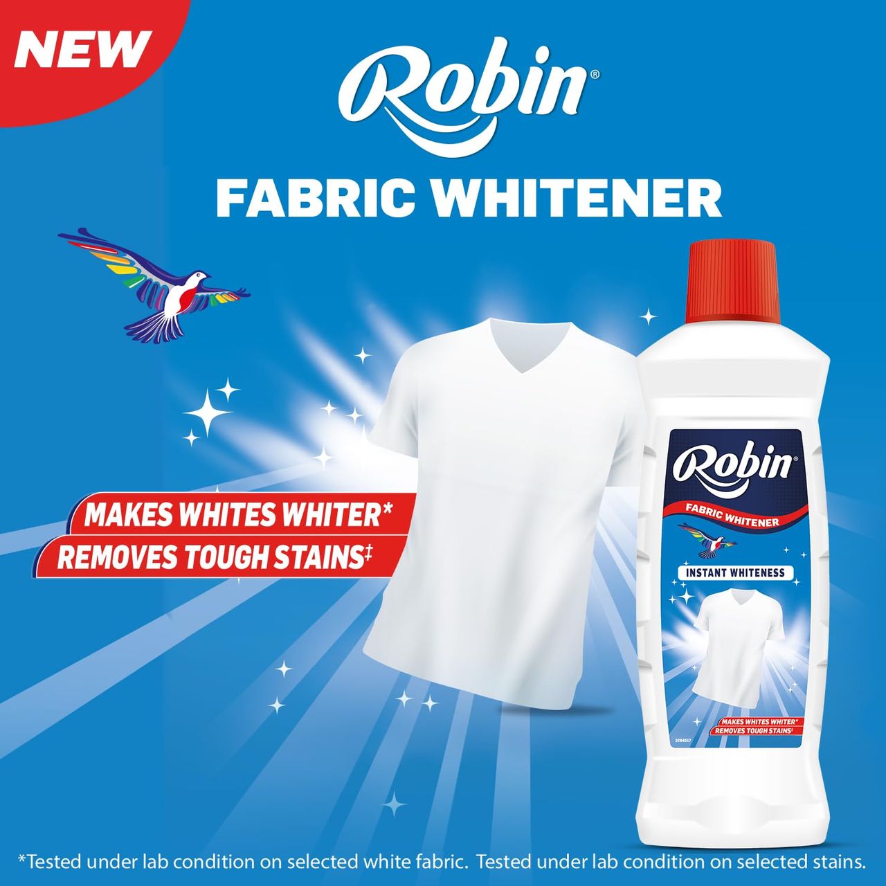 Robin Fabric Whitener 500 ml Combo