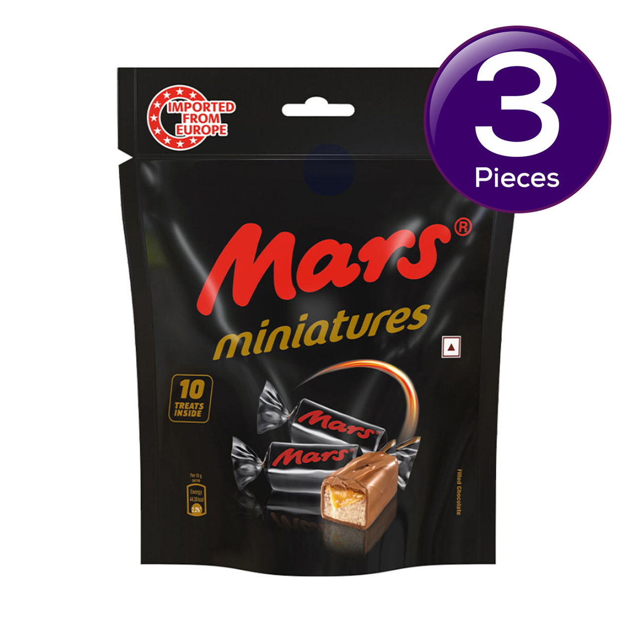 Mars Miniatures Nougat and Caramel Valentine's Chocolate Pack 100 g Combo