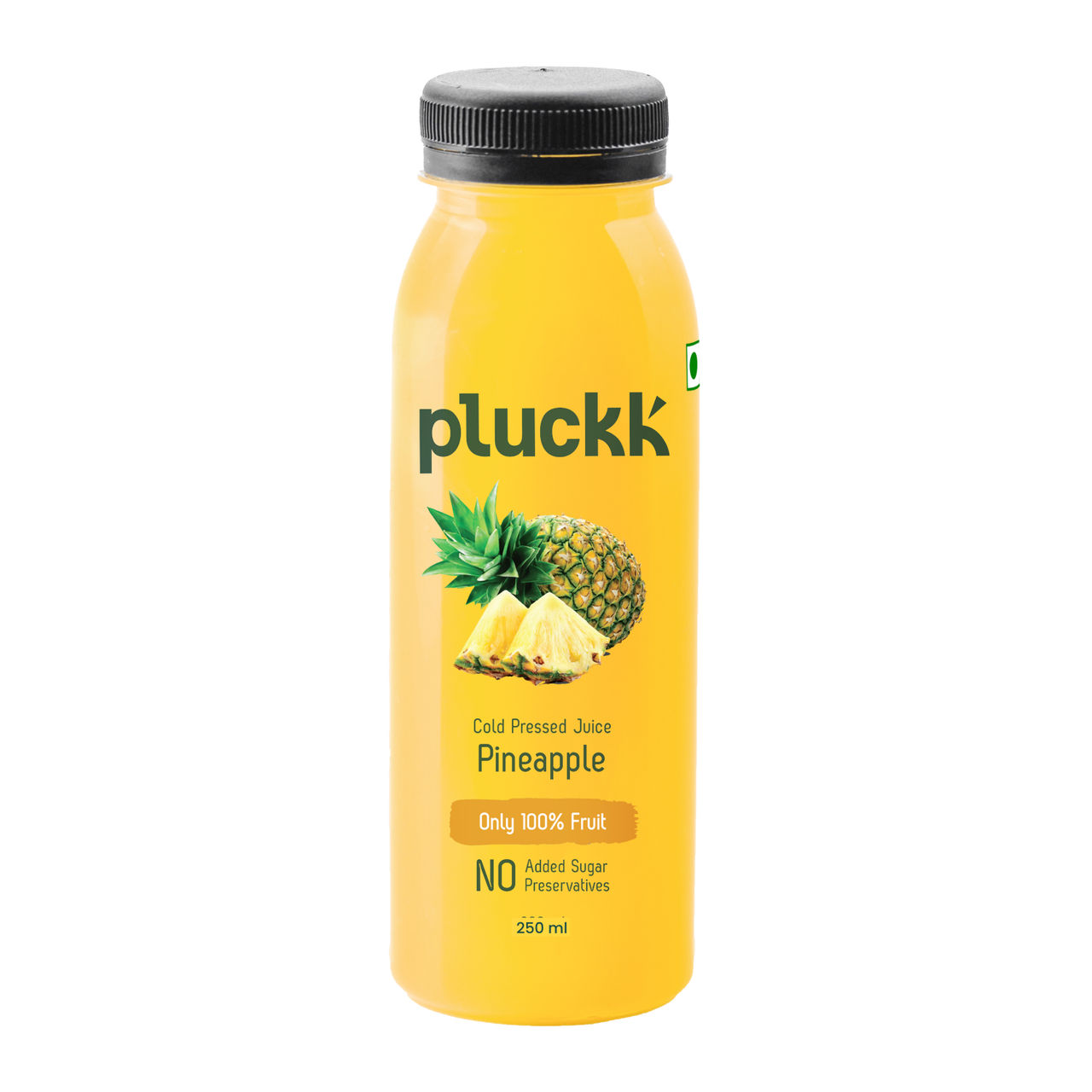 Pluckk Fresh Mango Fruit Juice (250ml) & Pluckk Cold Pressed Pineapple Juice (250ml) Combo