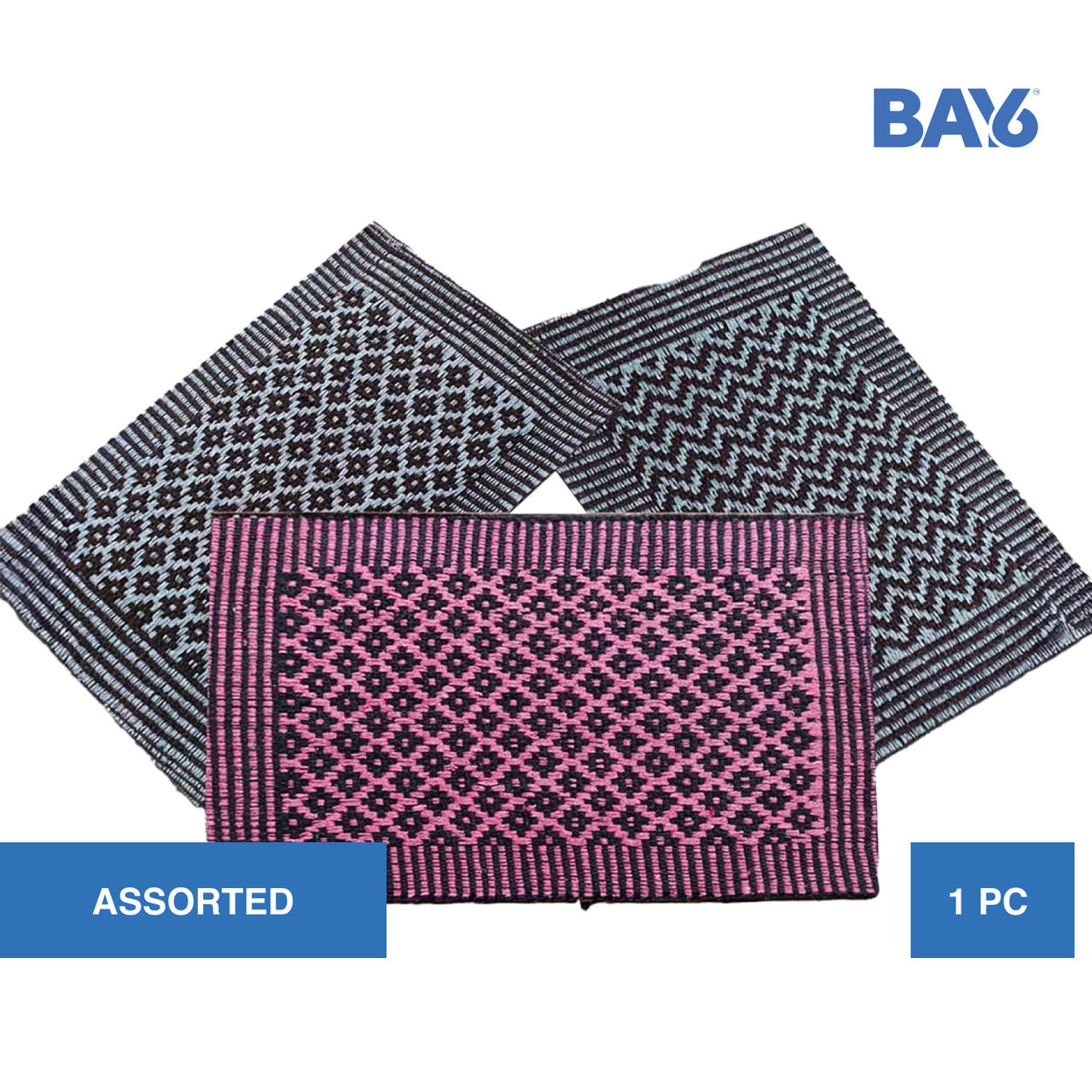 Elegant Weavers Cotty Floor Mat | Assorted 1 pc Combo