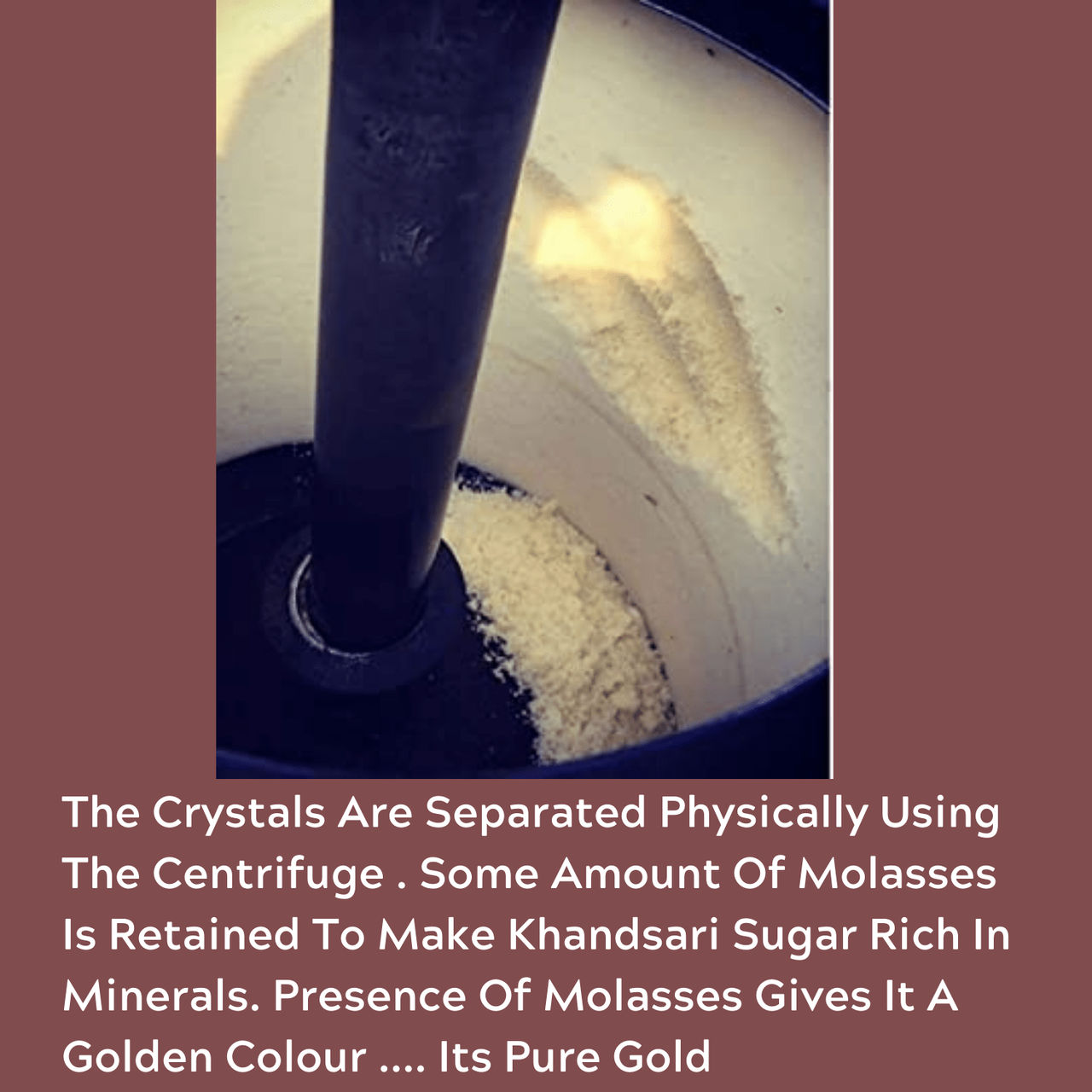 Indic Wisdom Khandsari Sugar Unprocessed Unrefined