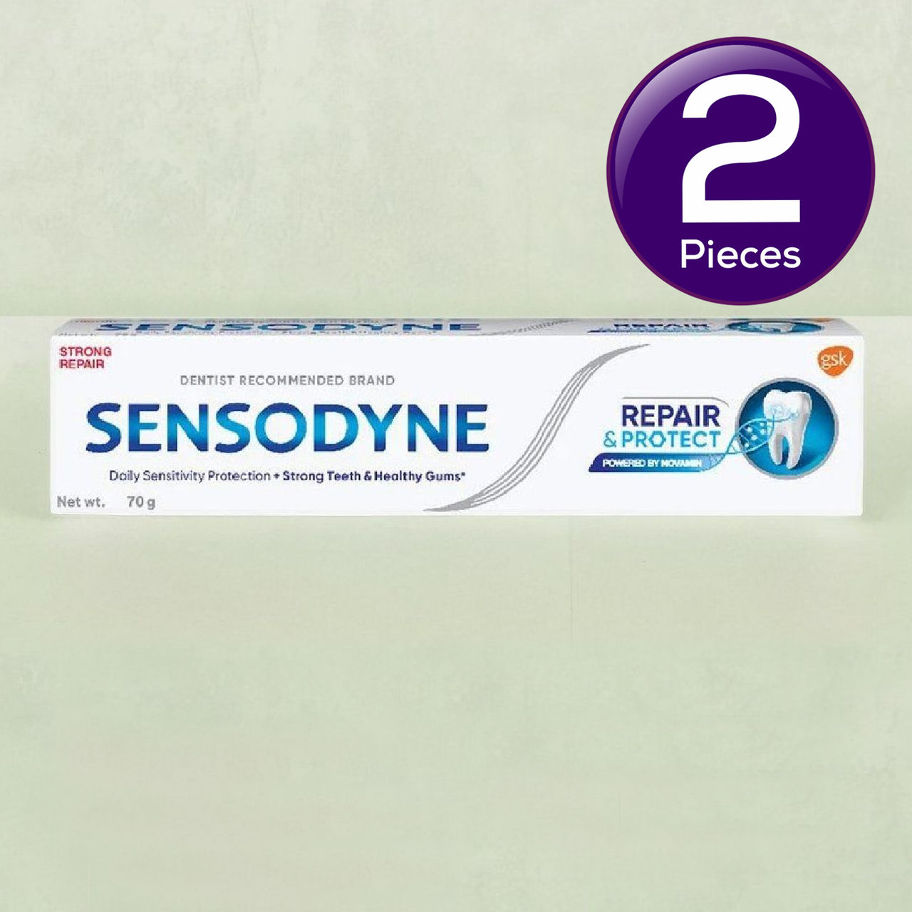 Sensodyne Sensitive Repair And Protect Toothpaste 70 g Combo