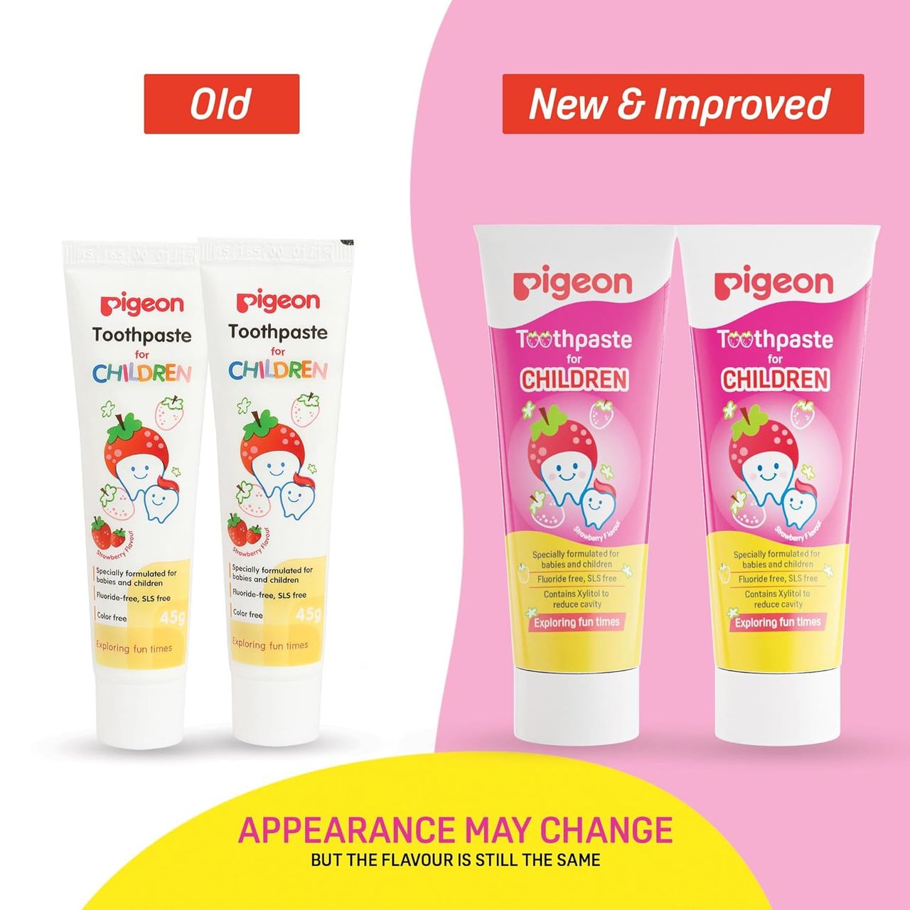 Pigeon Baby Care Toothpaste Strawberry For Kids | 1 - 6 years