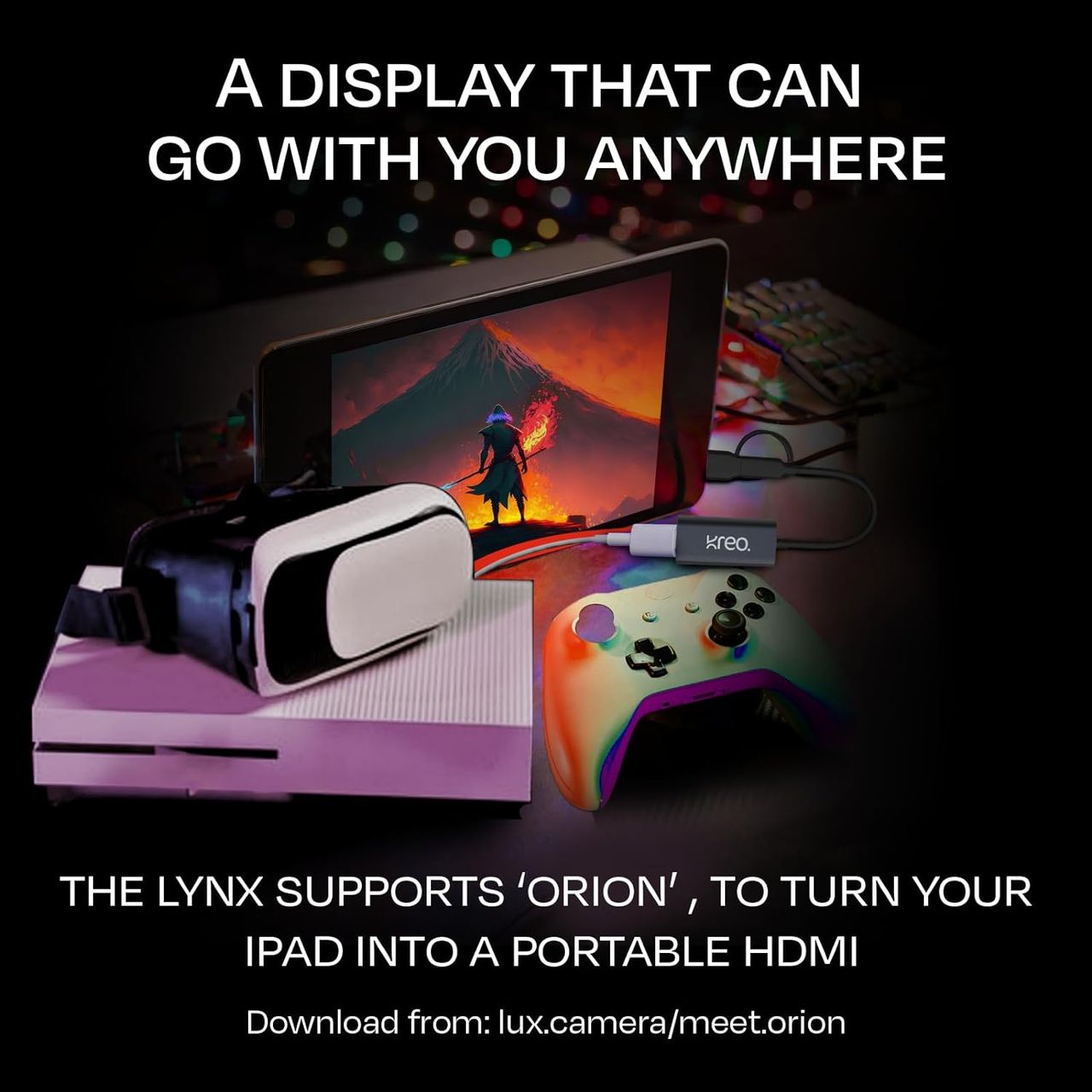 Kreo Lynx Full Hd Video Capture Card With Usb 3.0 Video For Gaming,Streaming &Recording,1080P/60Fps