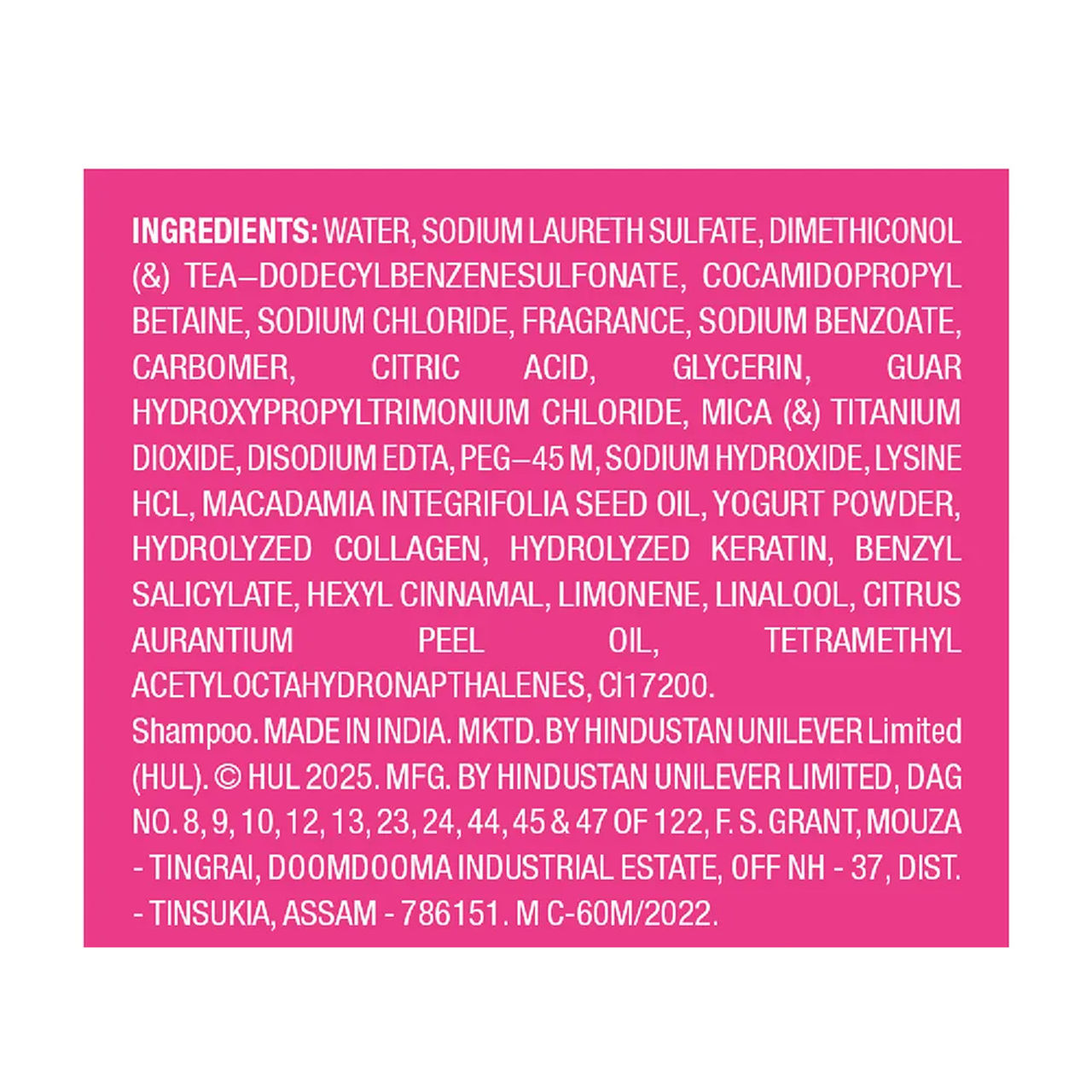 Sunsilk Lusciously Thick & Long Shampoo 650 ml X 2 Combo