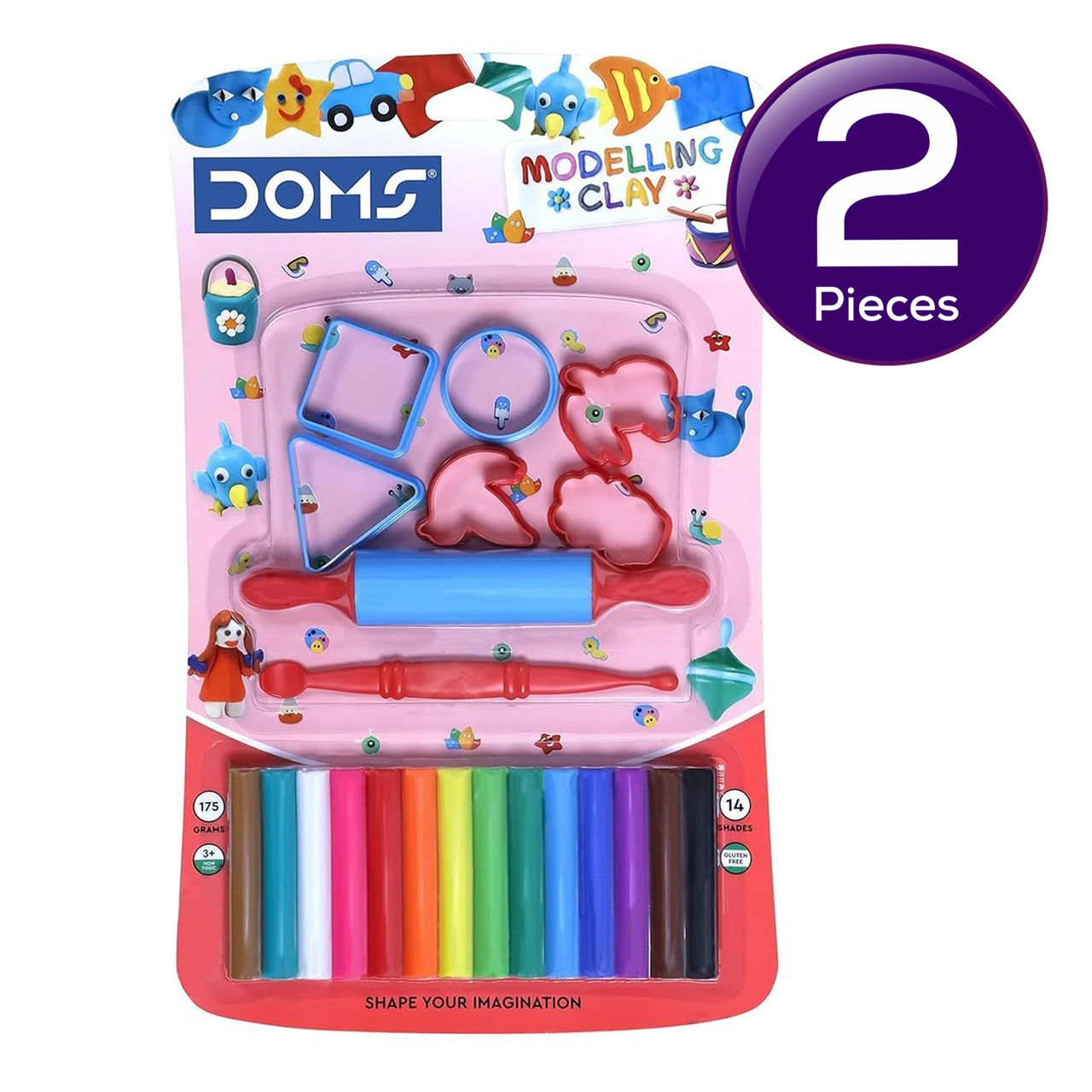 Doms Modelling Clay New 1 pc Combo