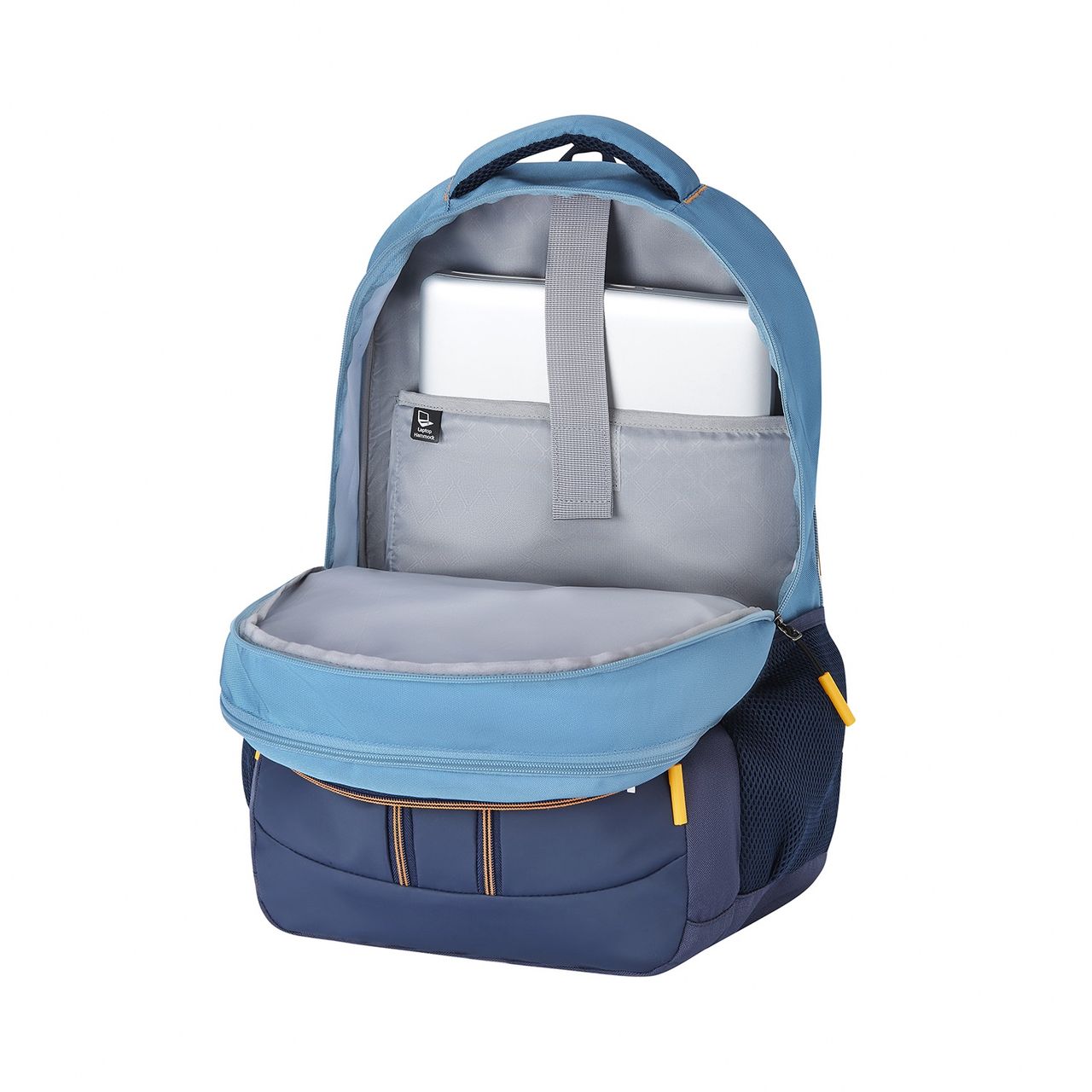 Safari Unisex Polyester 37 L Laptop Backpack | Blue - One Size