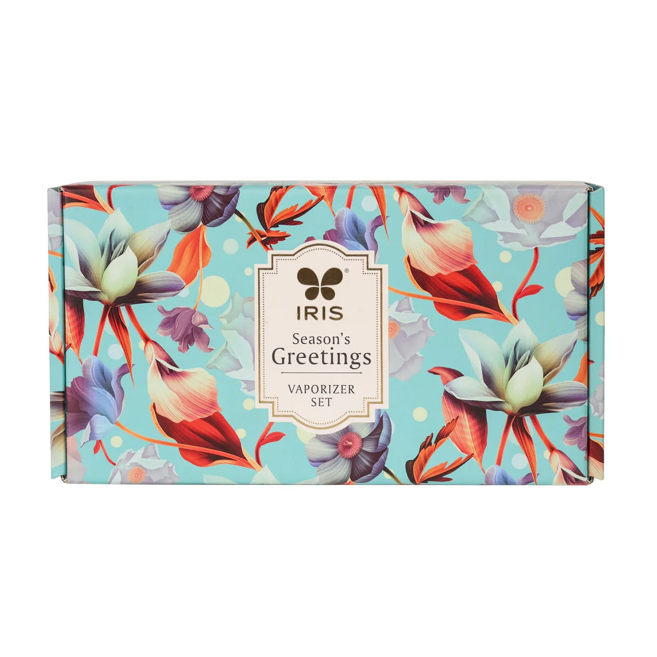 IRIS Fragrance Vaporizer Giftpack With 6 Assorted Oils And Tealights