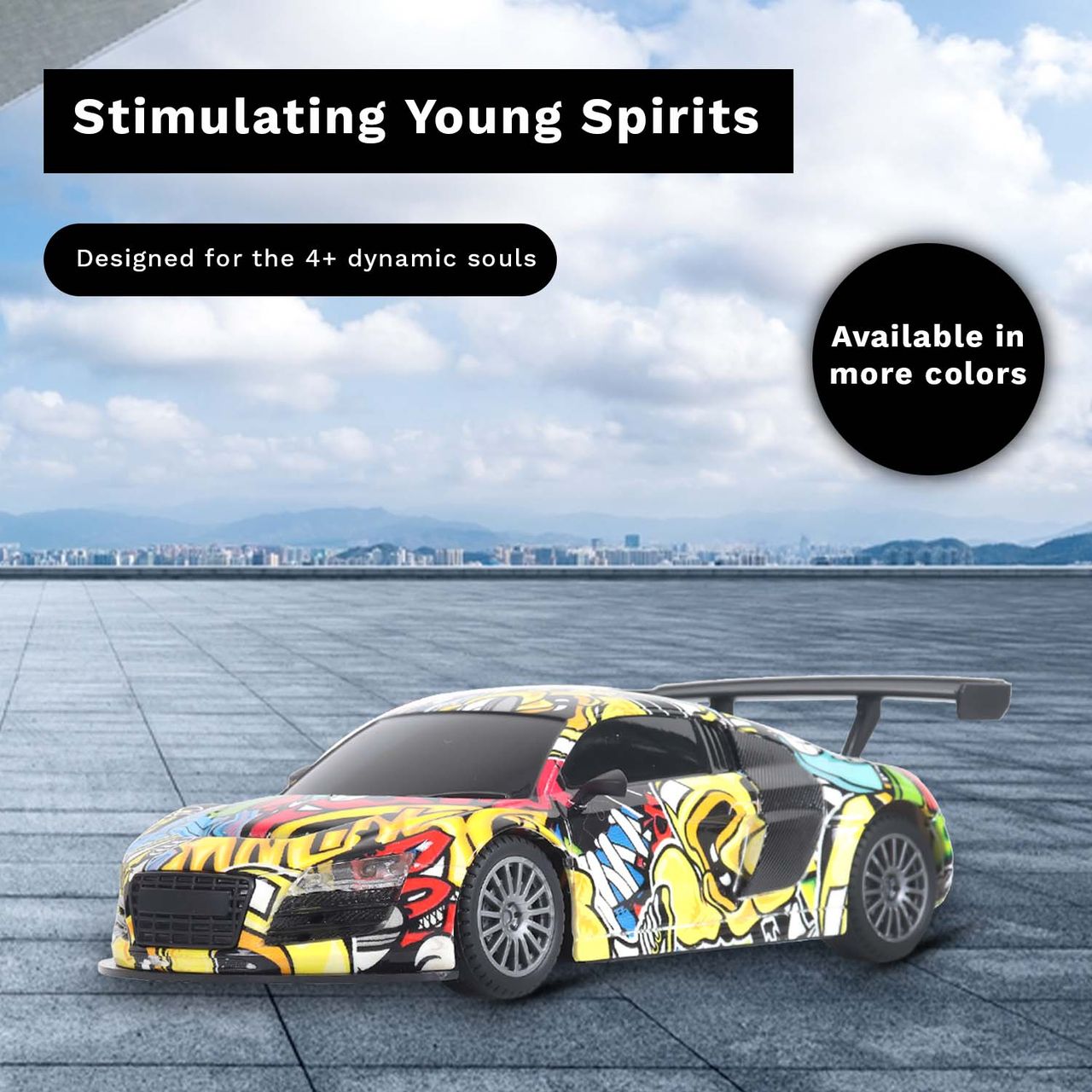 Frendo 1:24 Hi Speed Remote Control Car - Aud Grafitti