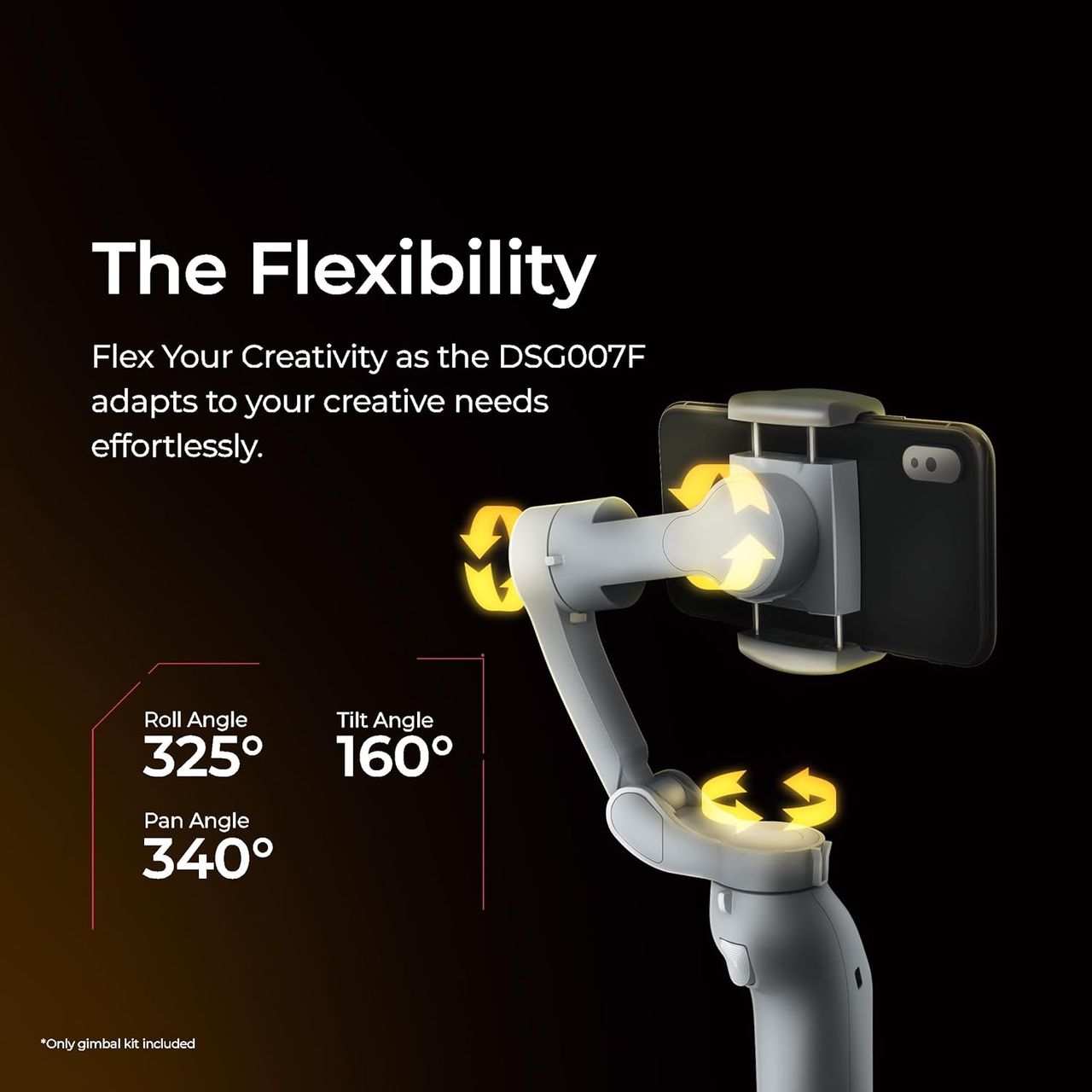 Digitek Smartphone Gimbal DSG 007F AI
