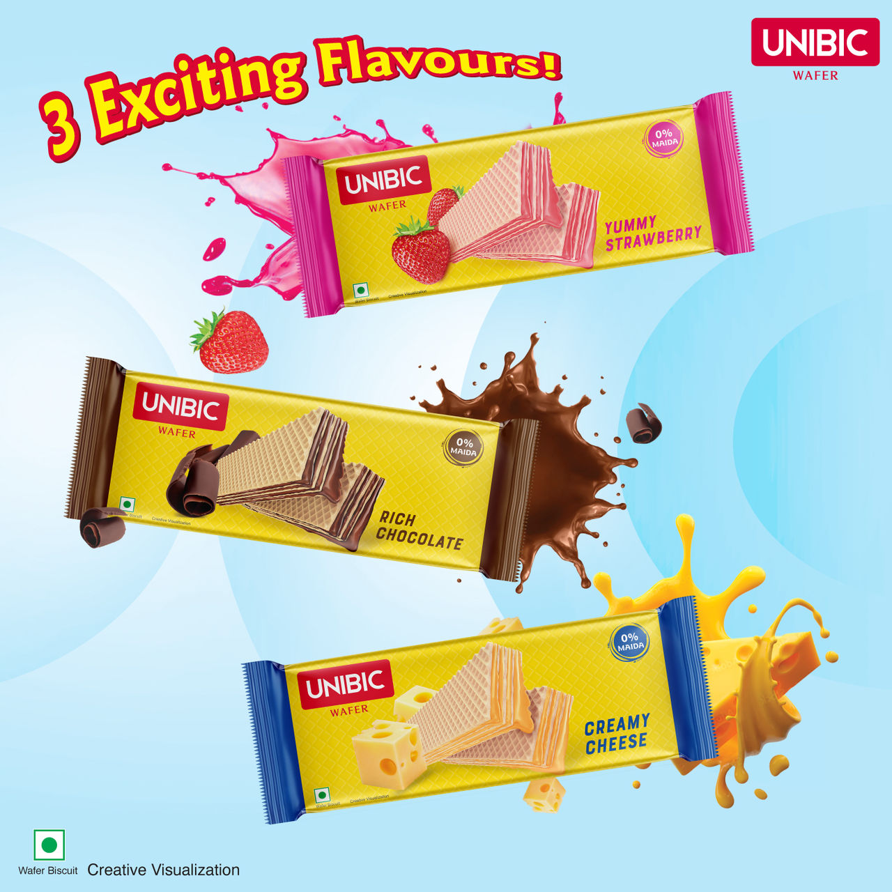 UNIBIC Cookies Wafer Rich Choco