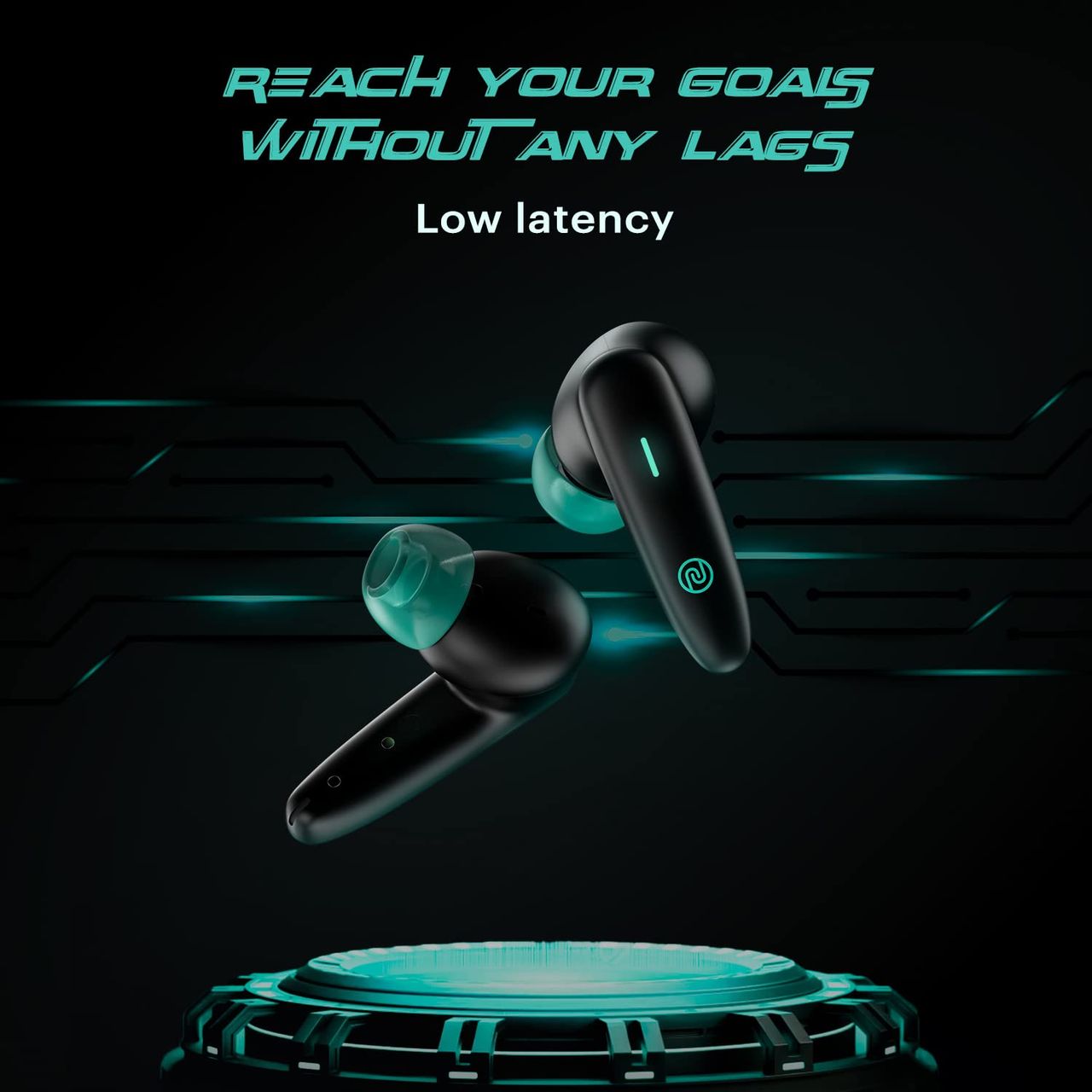 Noise Buds Vs402 Bluetooth Headset (Neon Black)
