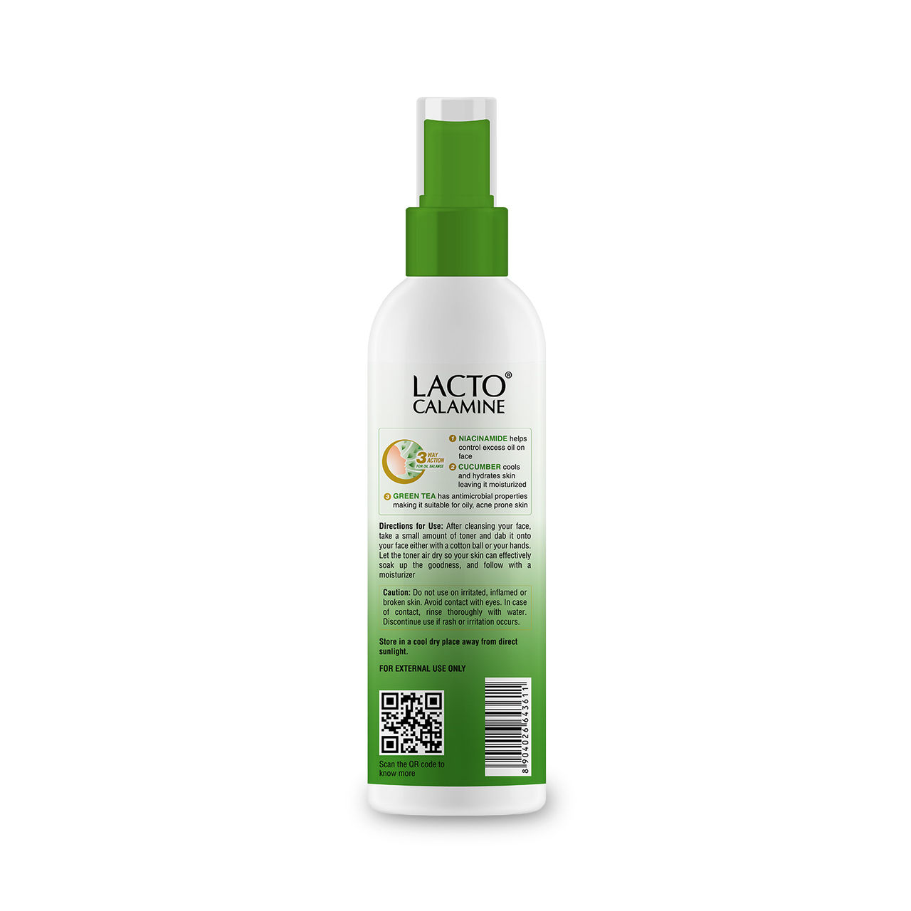 Lacto Calamine Cucumber Toner