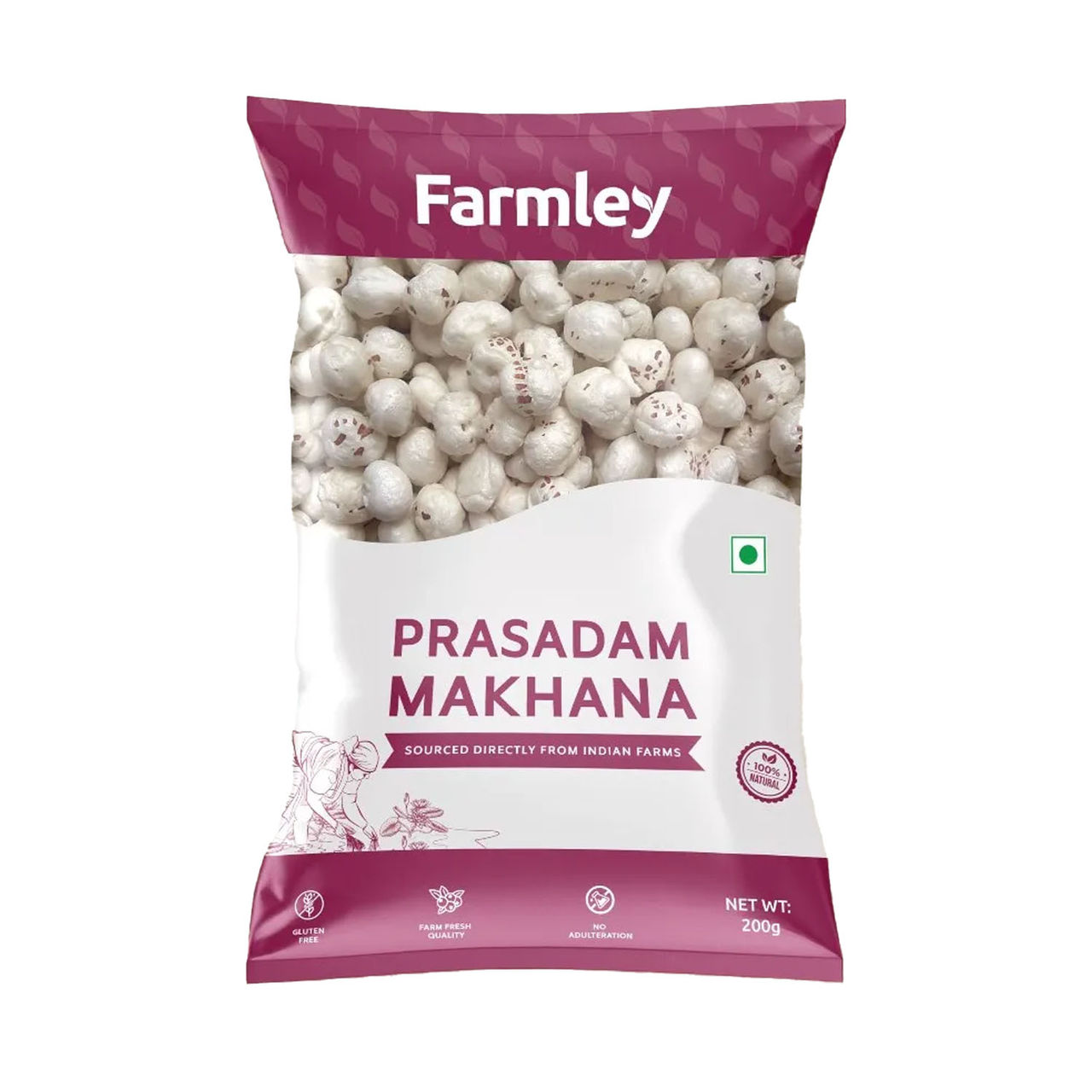 Farmley Prasadam Makhana | Foxnuts 200 g Combo