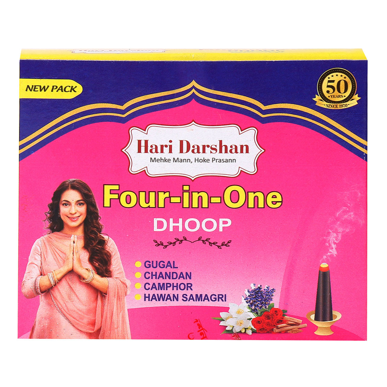 Hari Darshan Four In One Dhoop | 16 Sticks