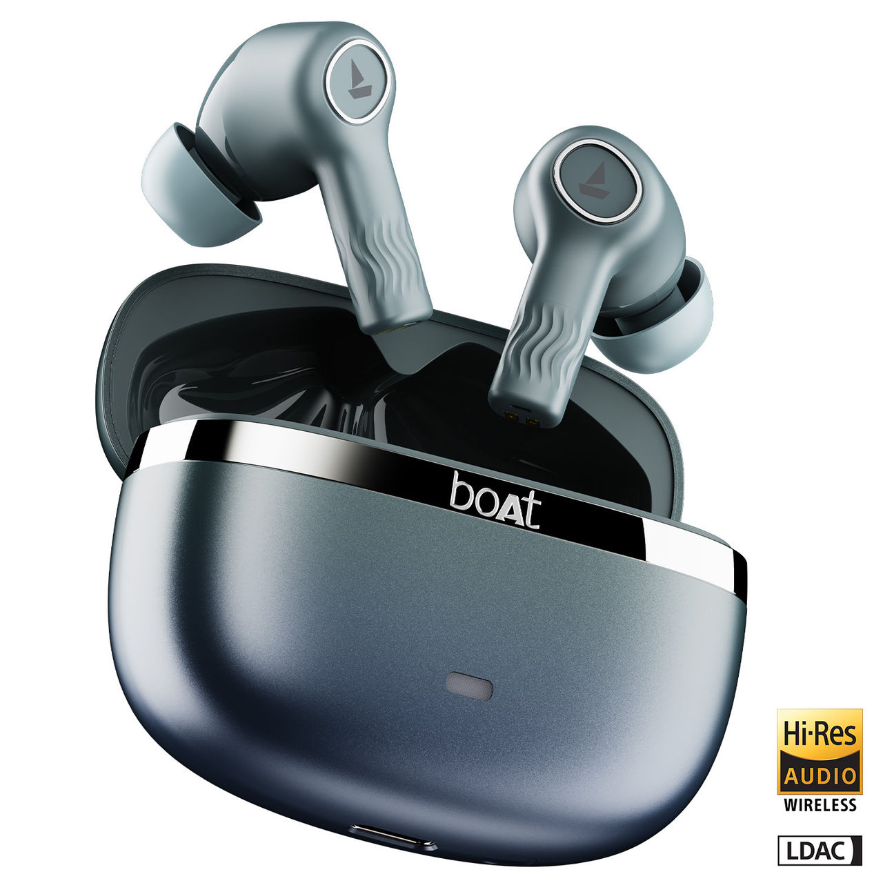 boAt Nirvana Ion Anc Pro W Hi-Res Audio With Ldac, Anc, 120 Hrs (Blazing Comet)
