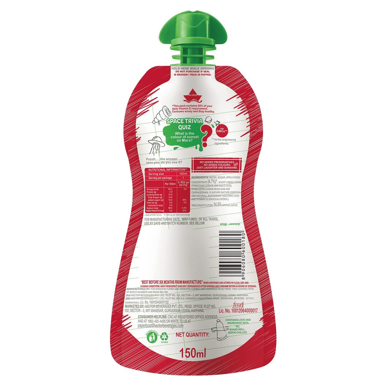Paper Boat Apple Fruit Juice