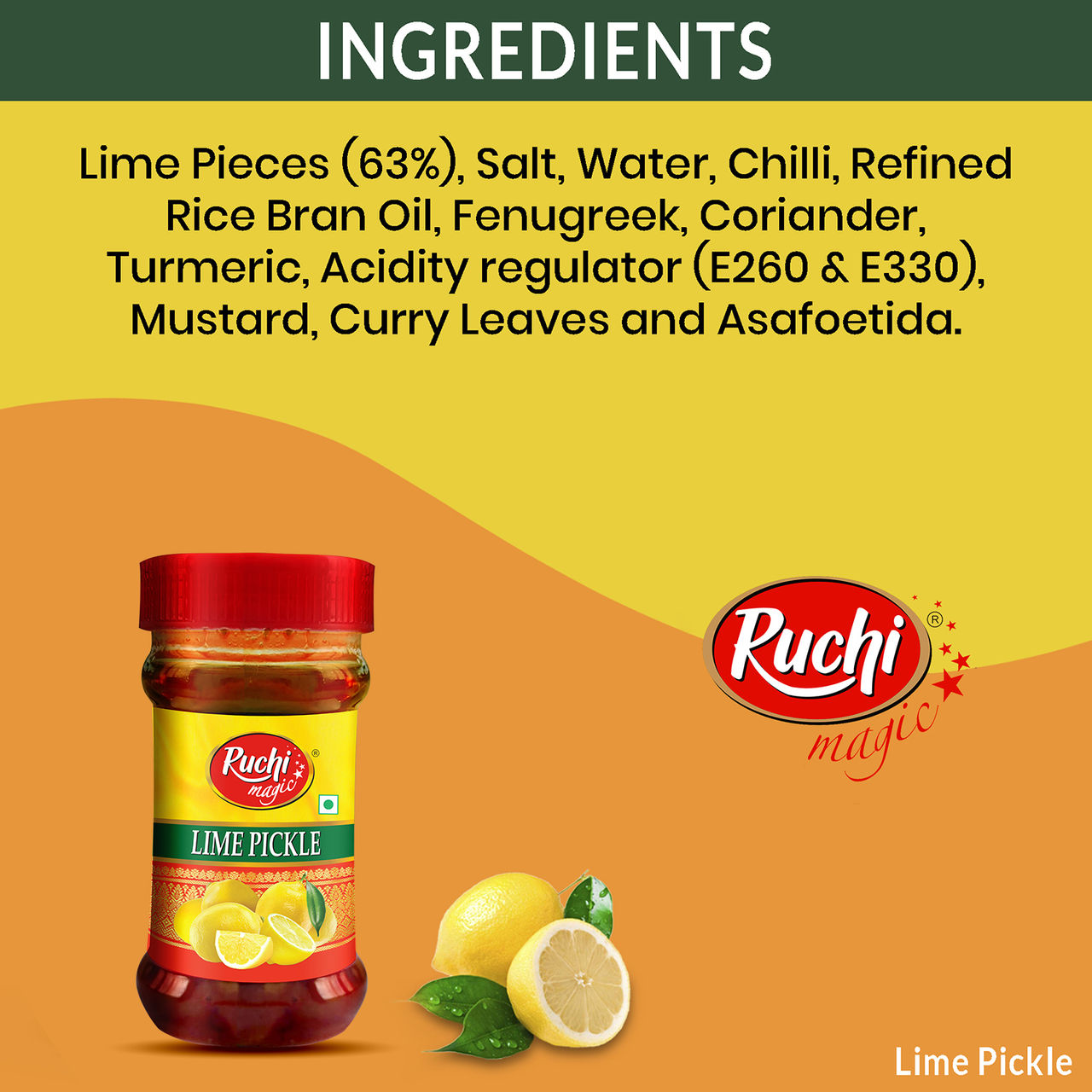 Ruchi Magic Lime Pickle